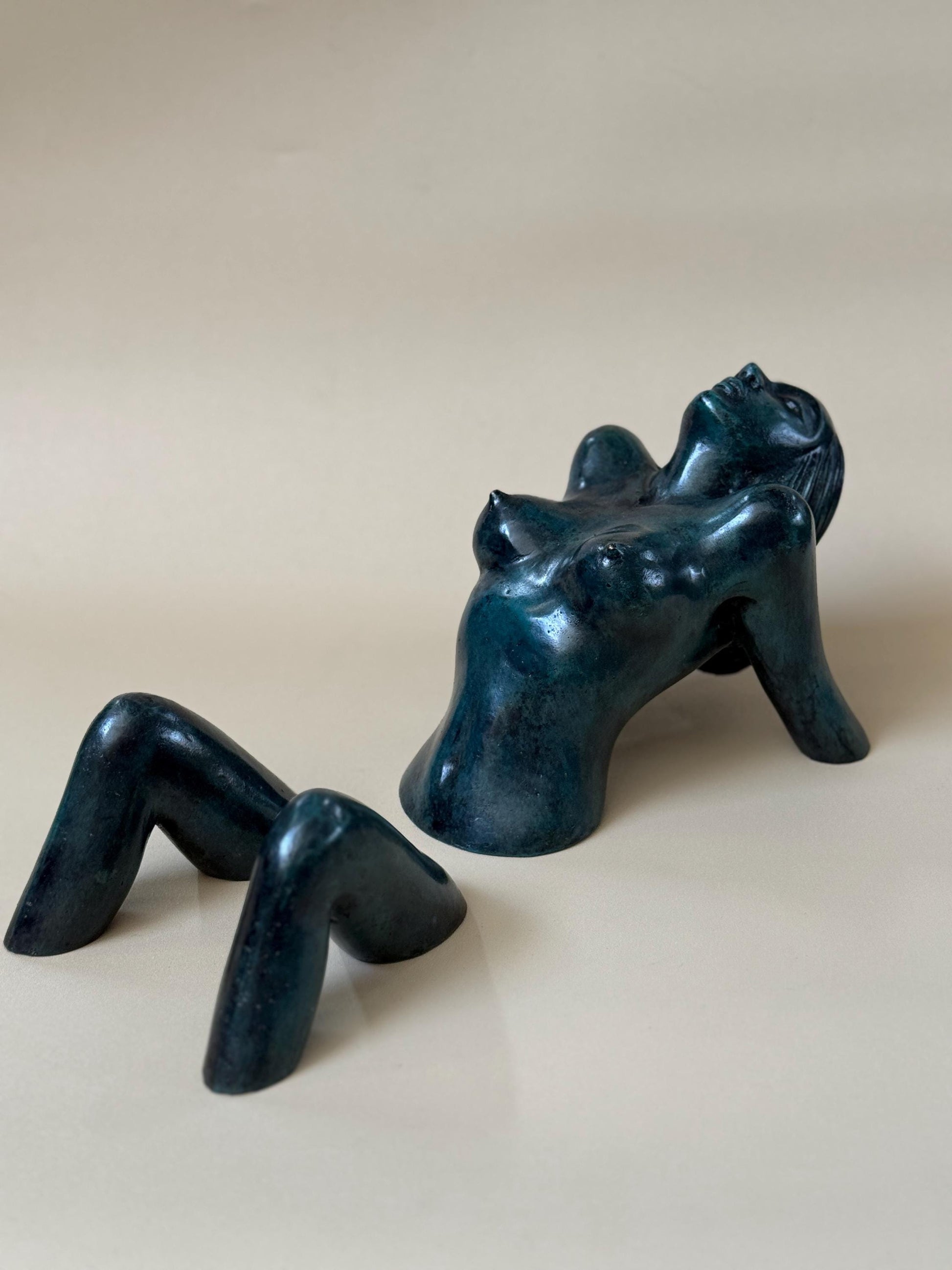 Bronze Female Torso Sculpture