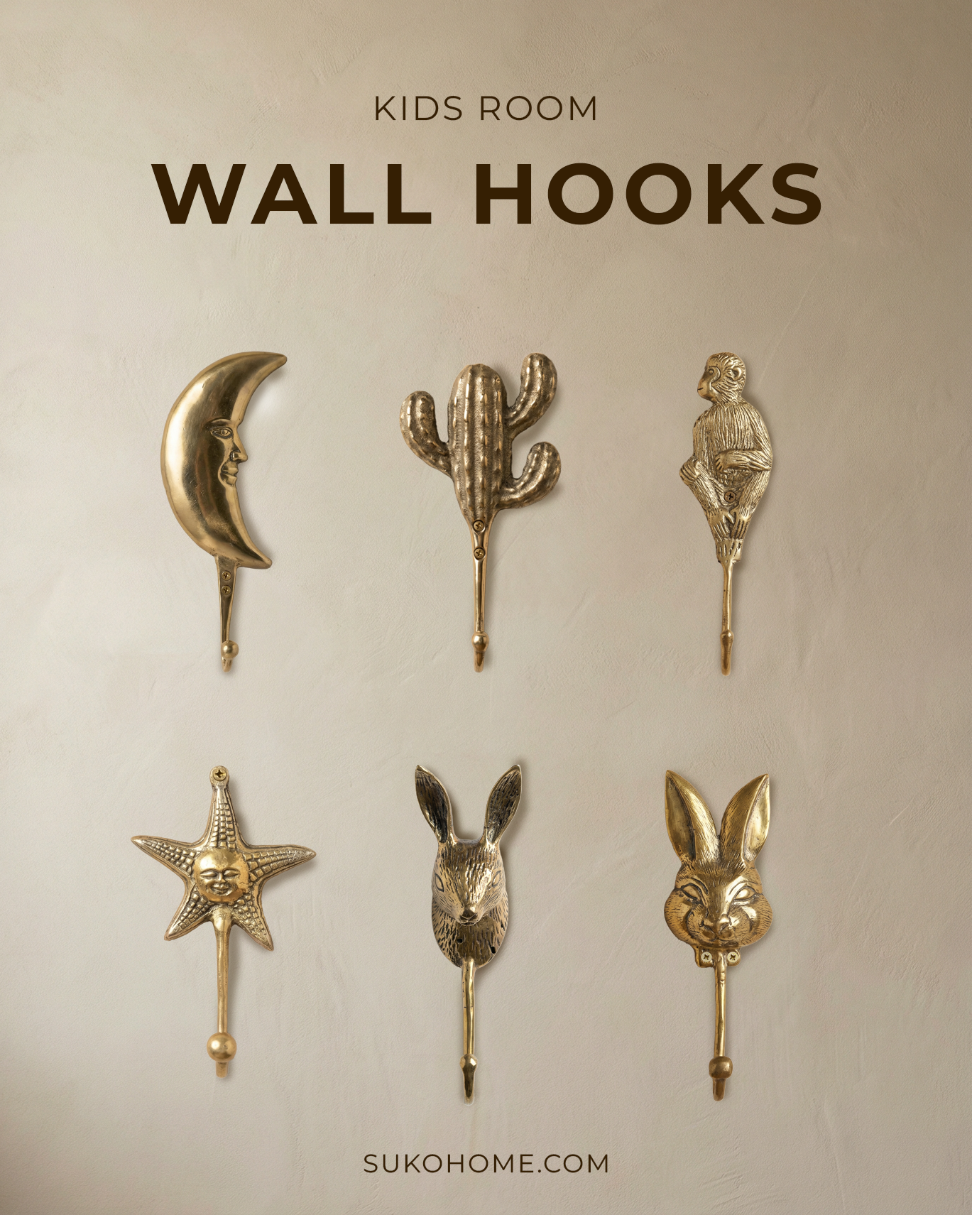 Wall Hooks for Kids Room: Small Details That Tell Big Stories – SUKO HOME