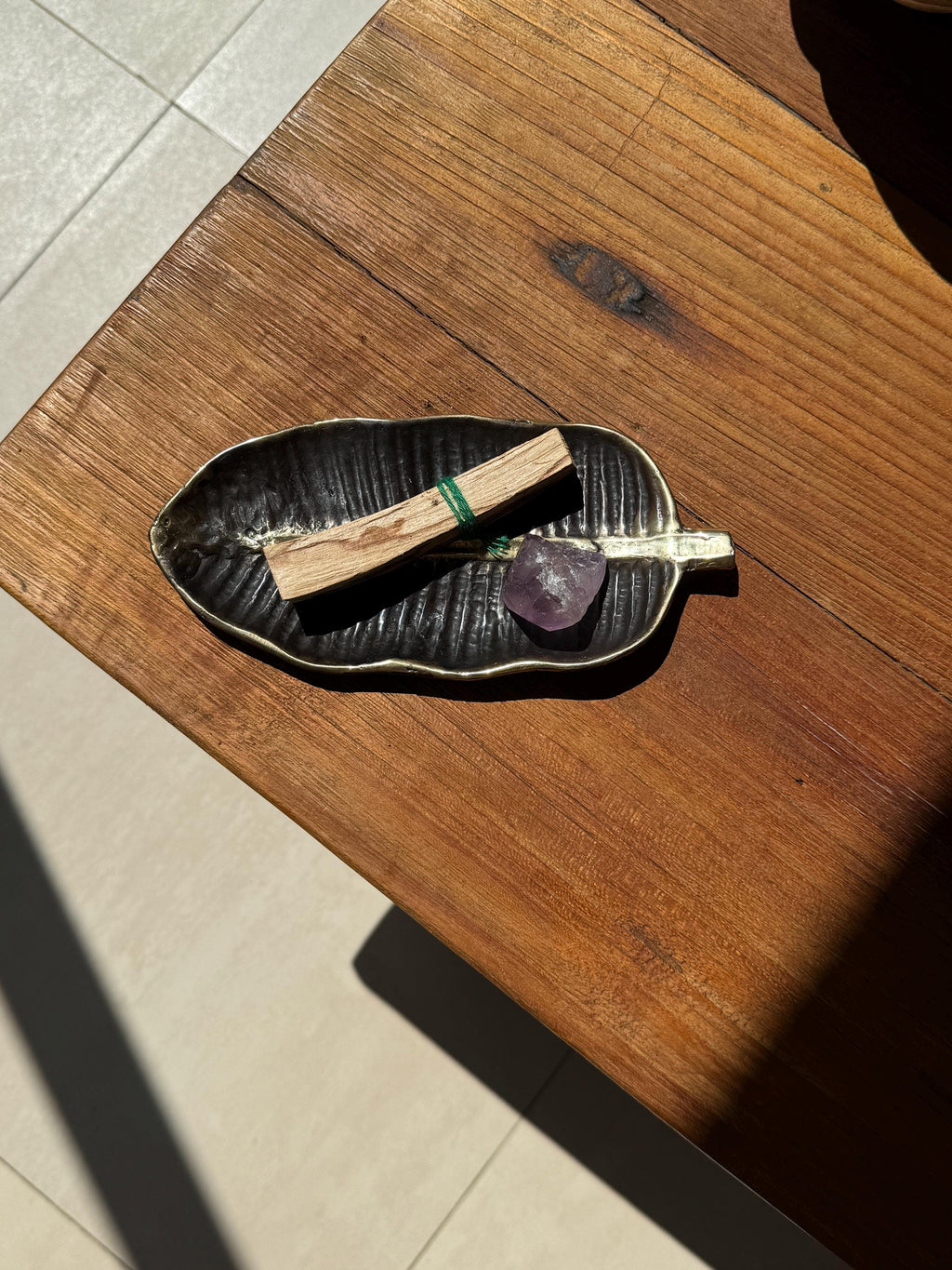 Leaf Ceramic Trinket Dish
