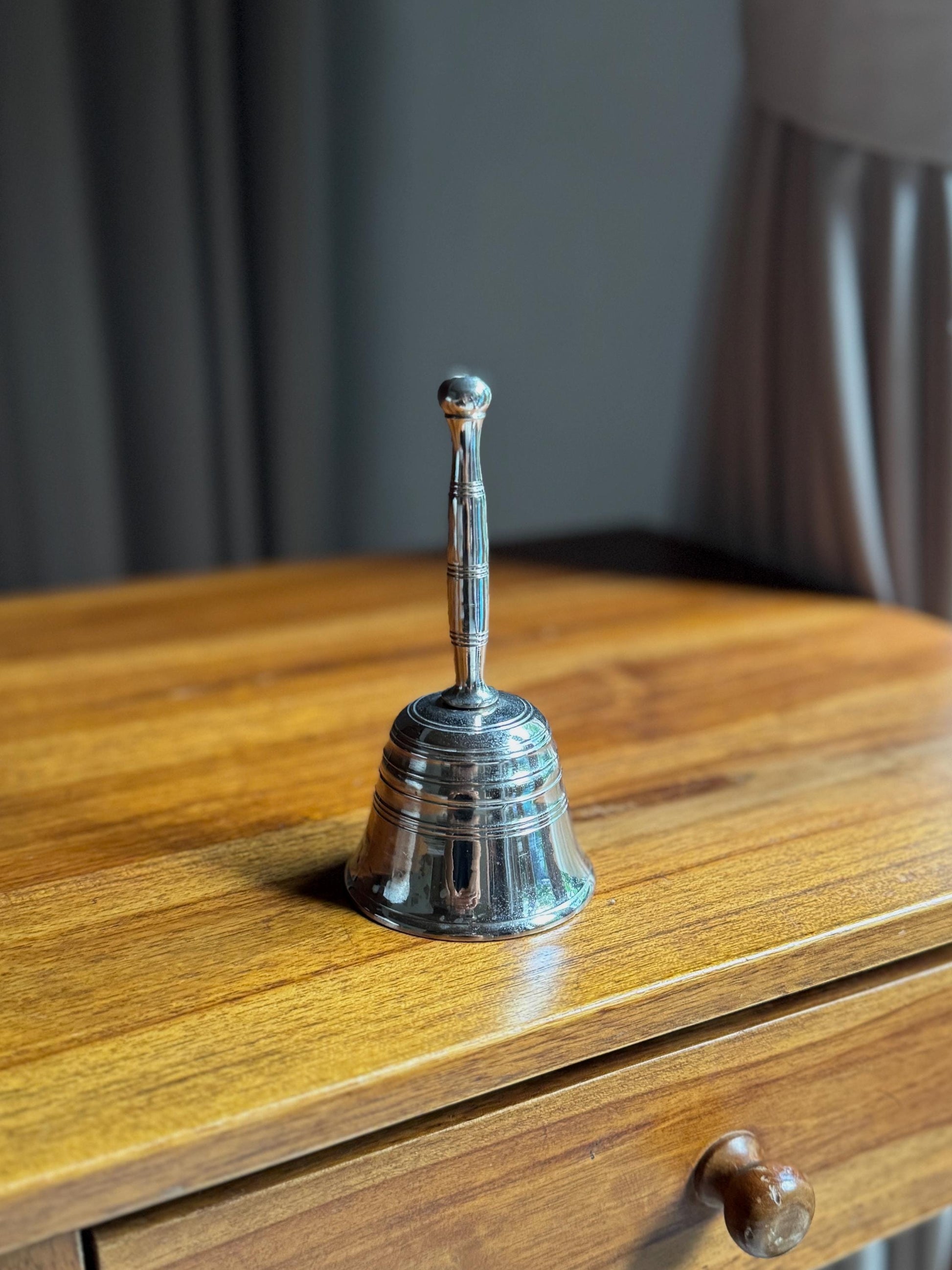Vintage Silver Hand Bell