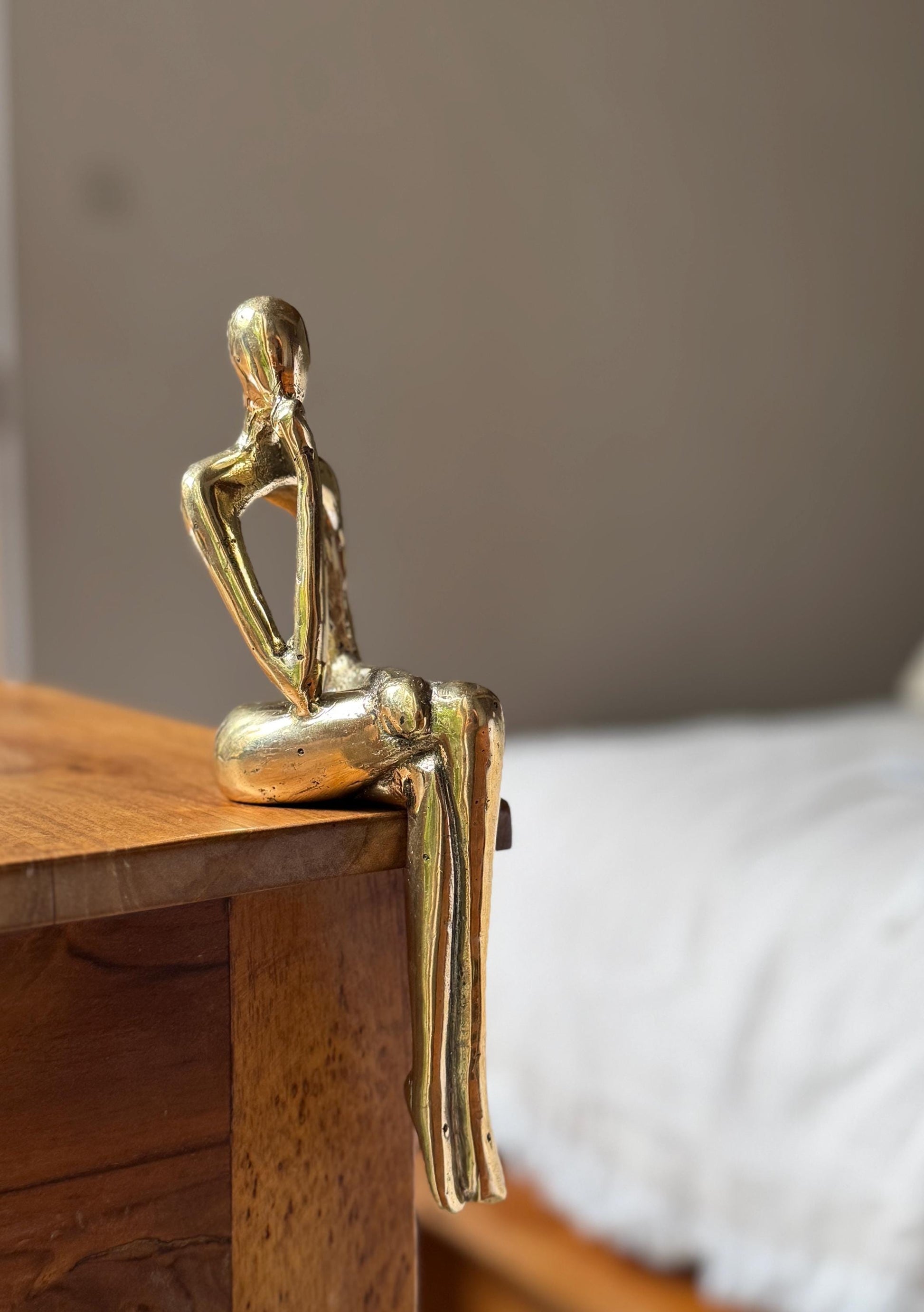 Minimalist Brass Sculpture