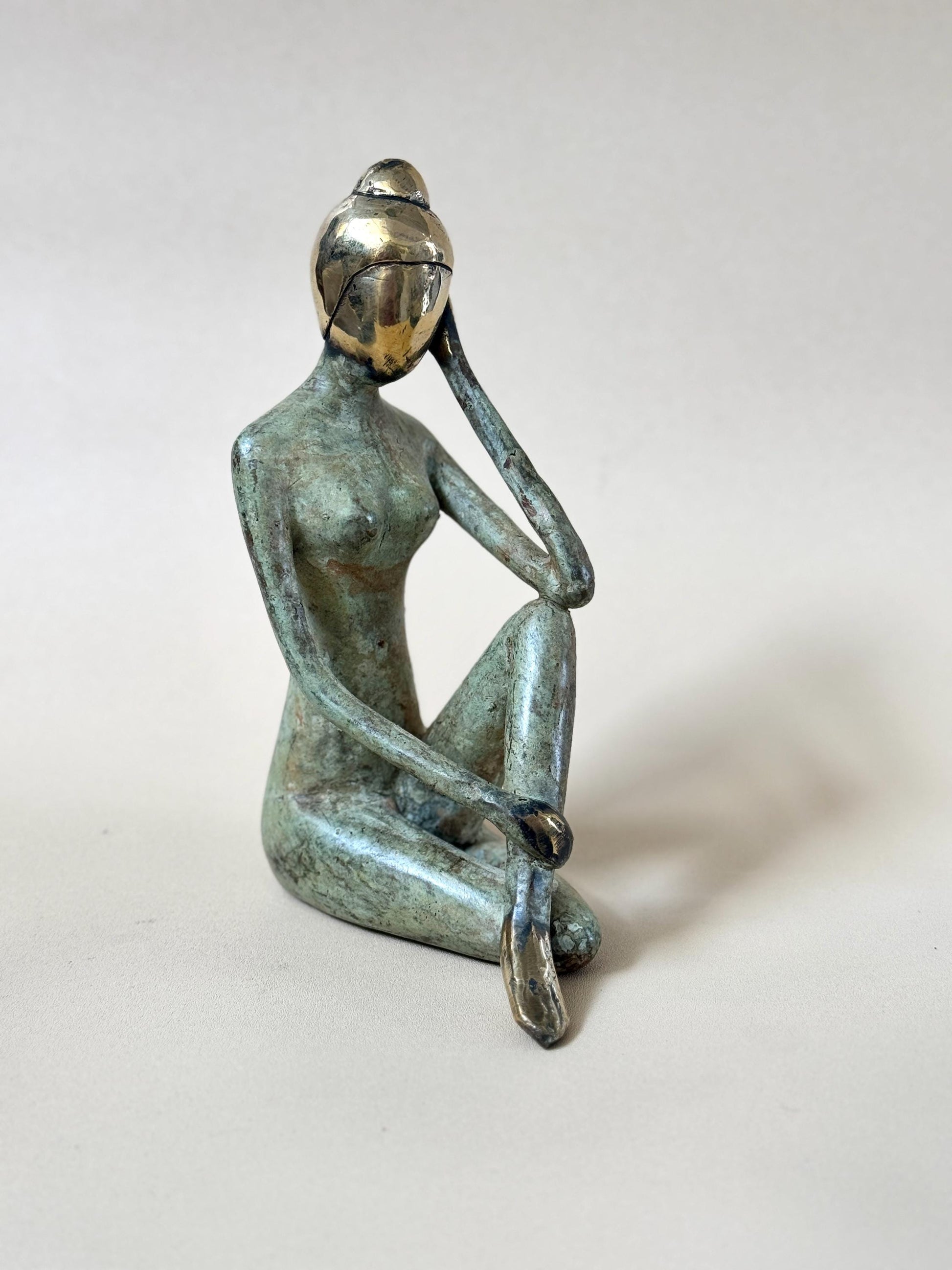 Brass Yoga Figurines