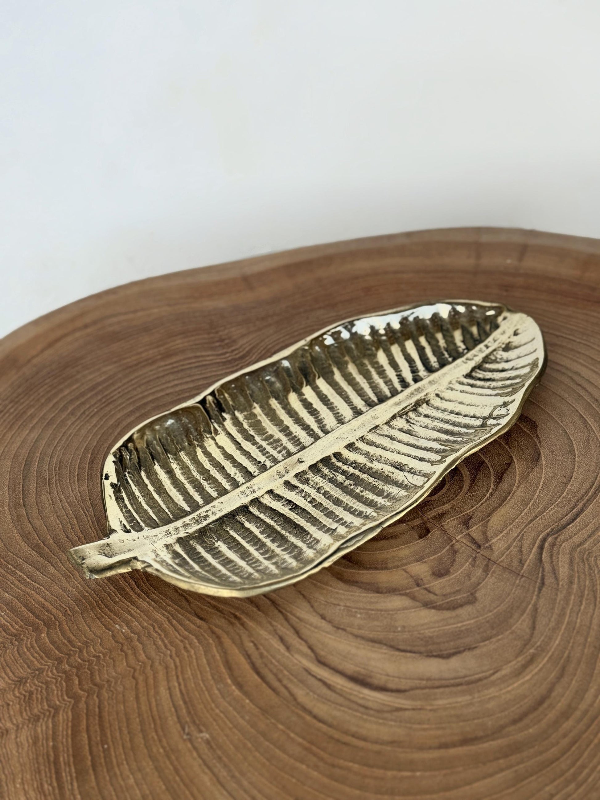 Gold Leaf Trinket Dish