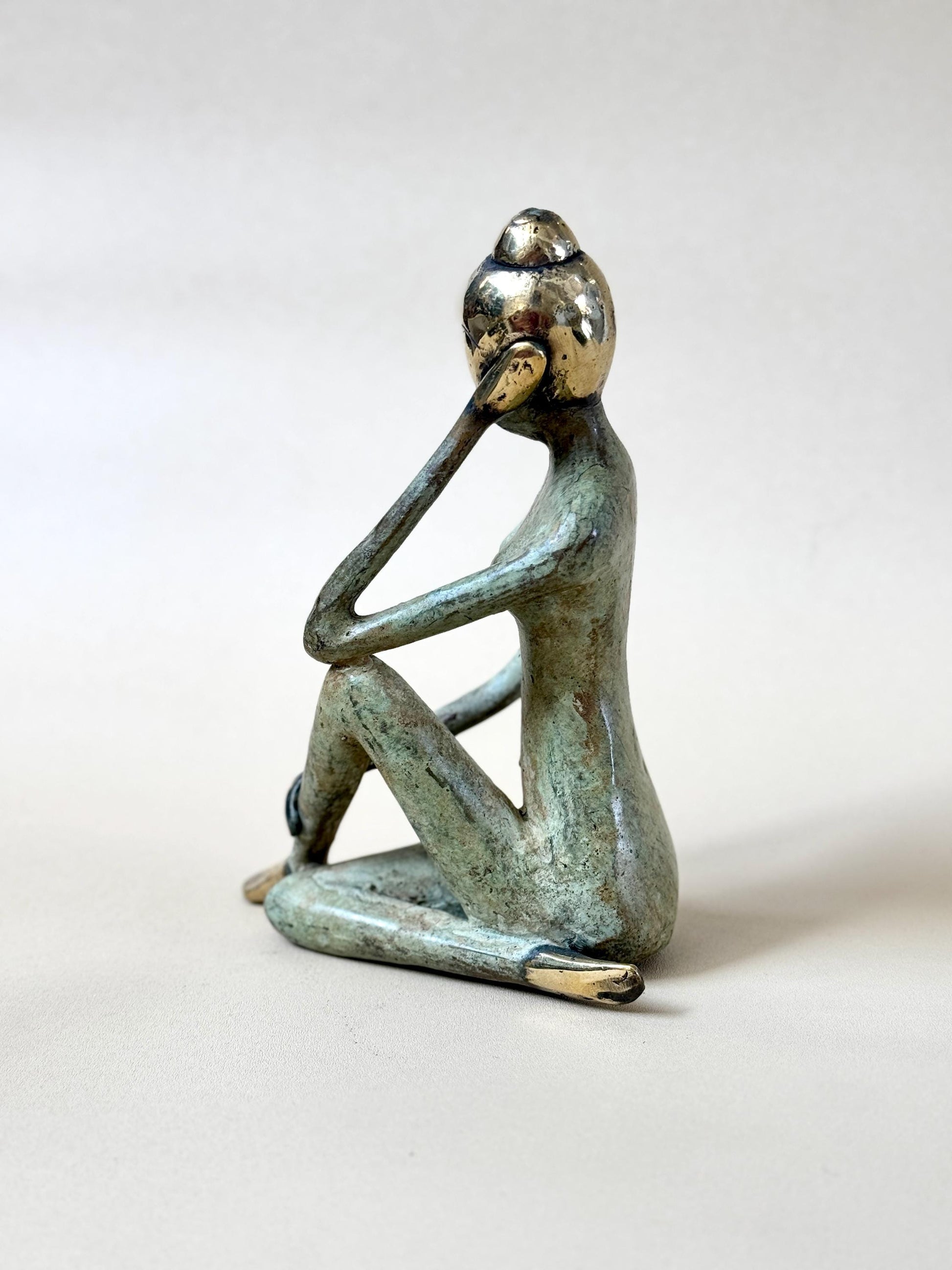 Brass Yoga Figurines