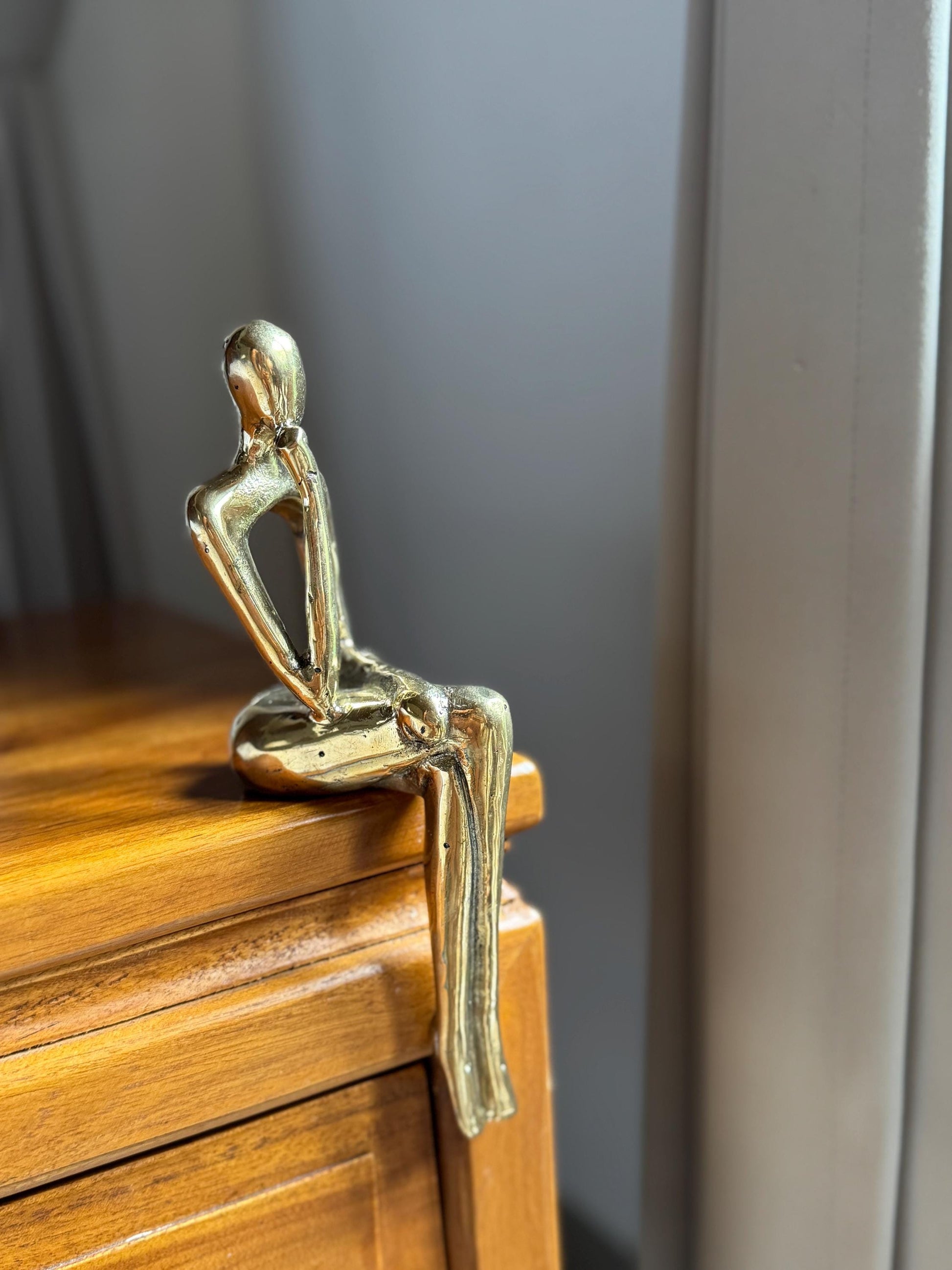 Minimalist Brass Sculpture