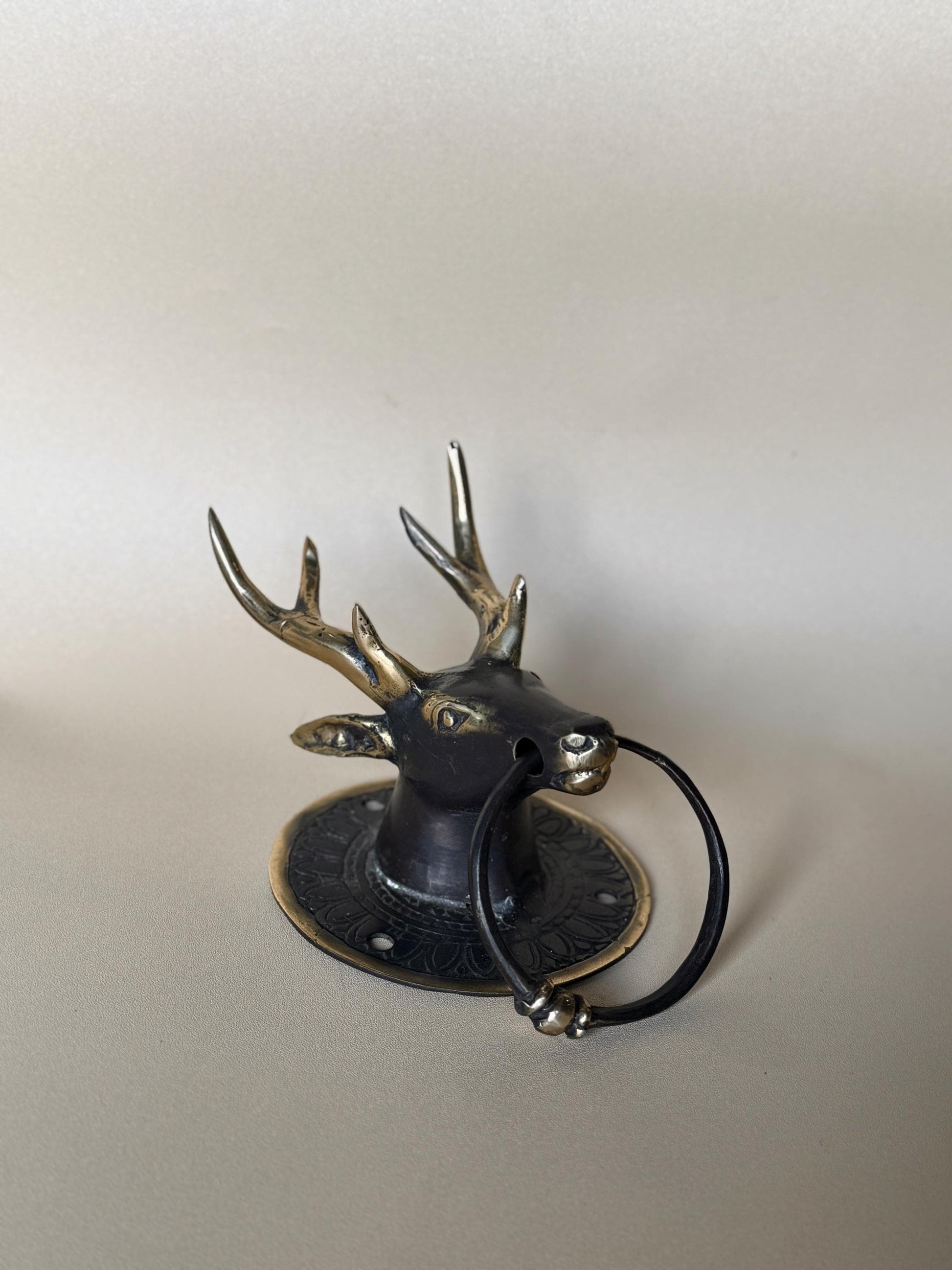 Brass Deer Door Knocker