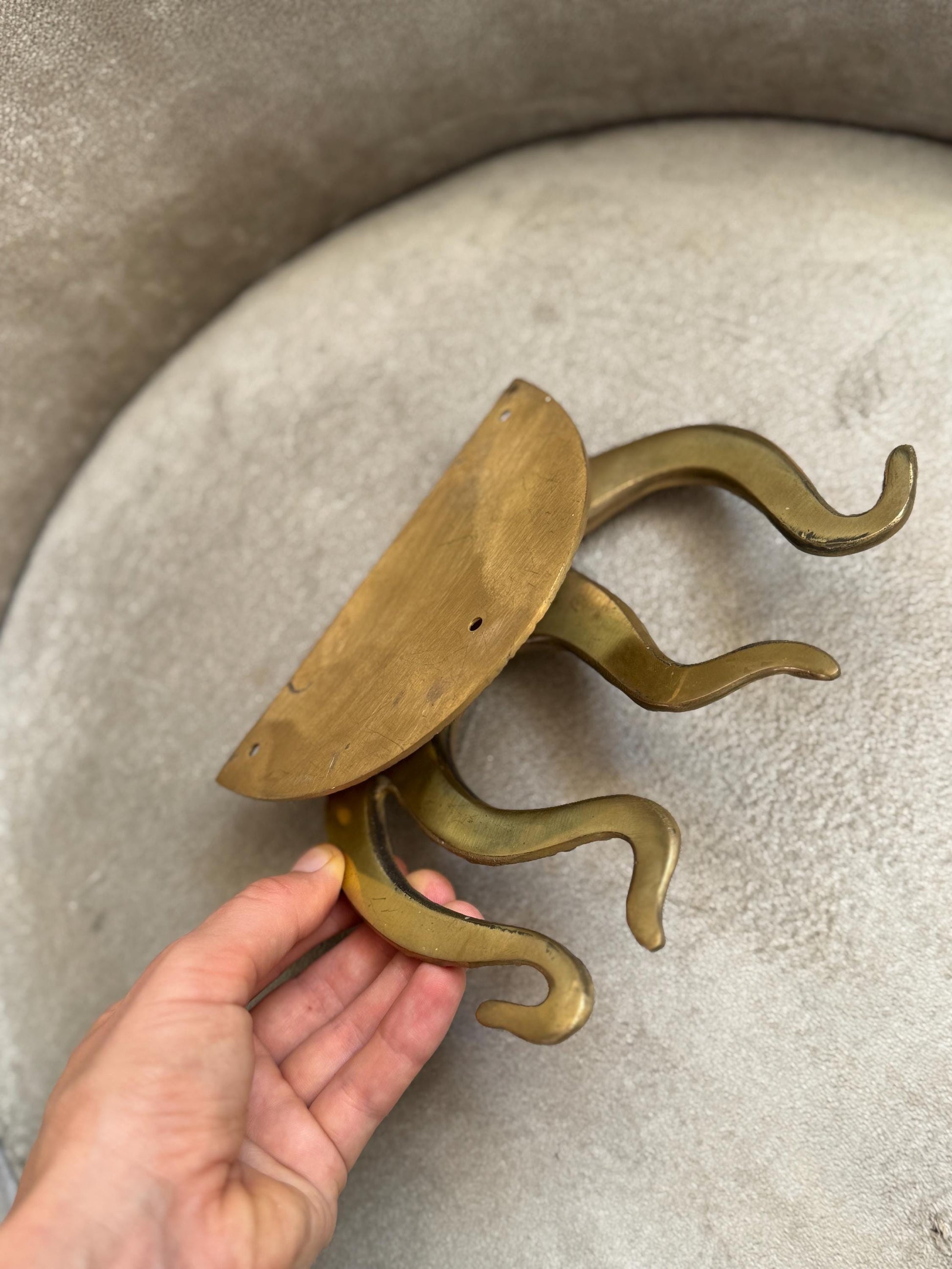 Whimsical Octopus Tentacle Door Handle