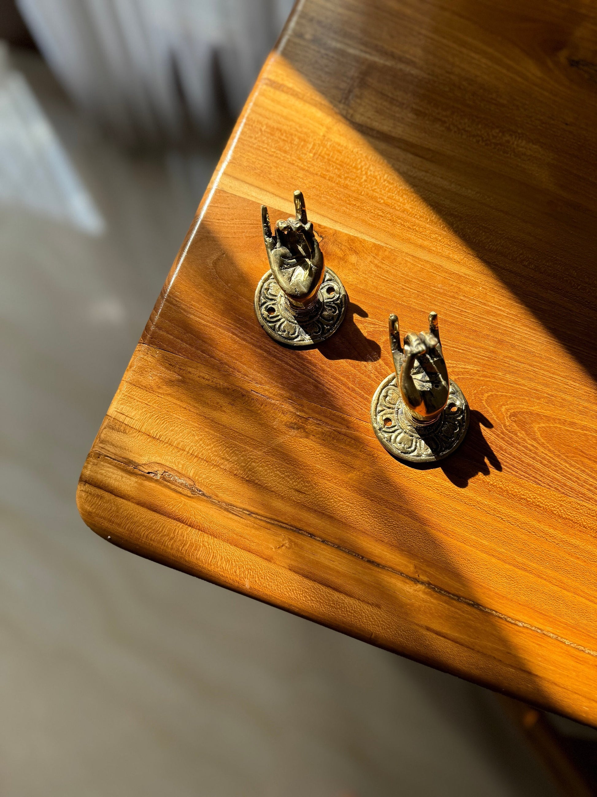 Bali Hook Bali hand Mudra Knob – Vintage Decor