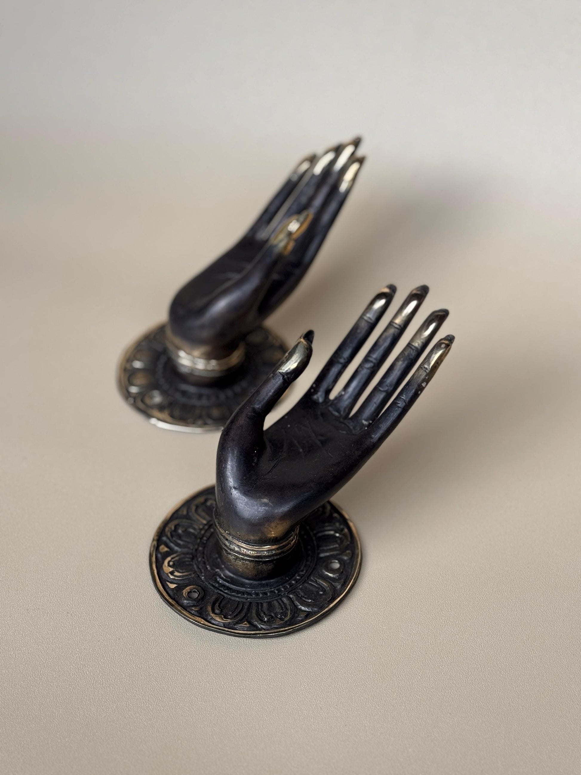Brass Mudra Hand Hook