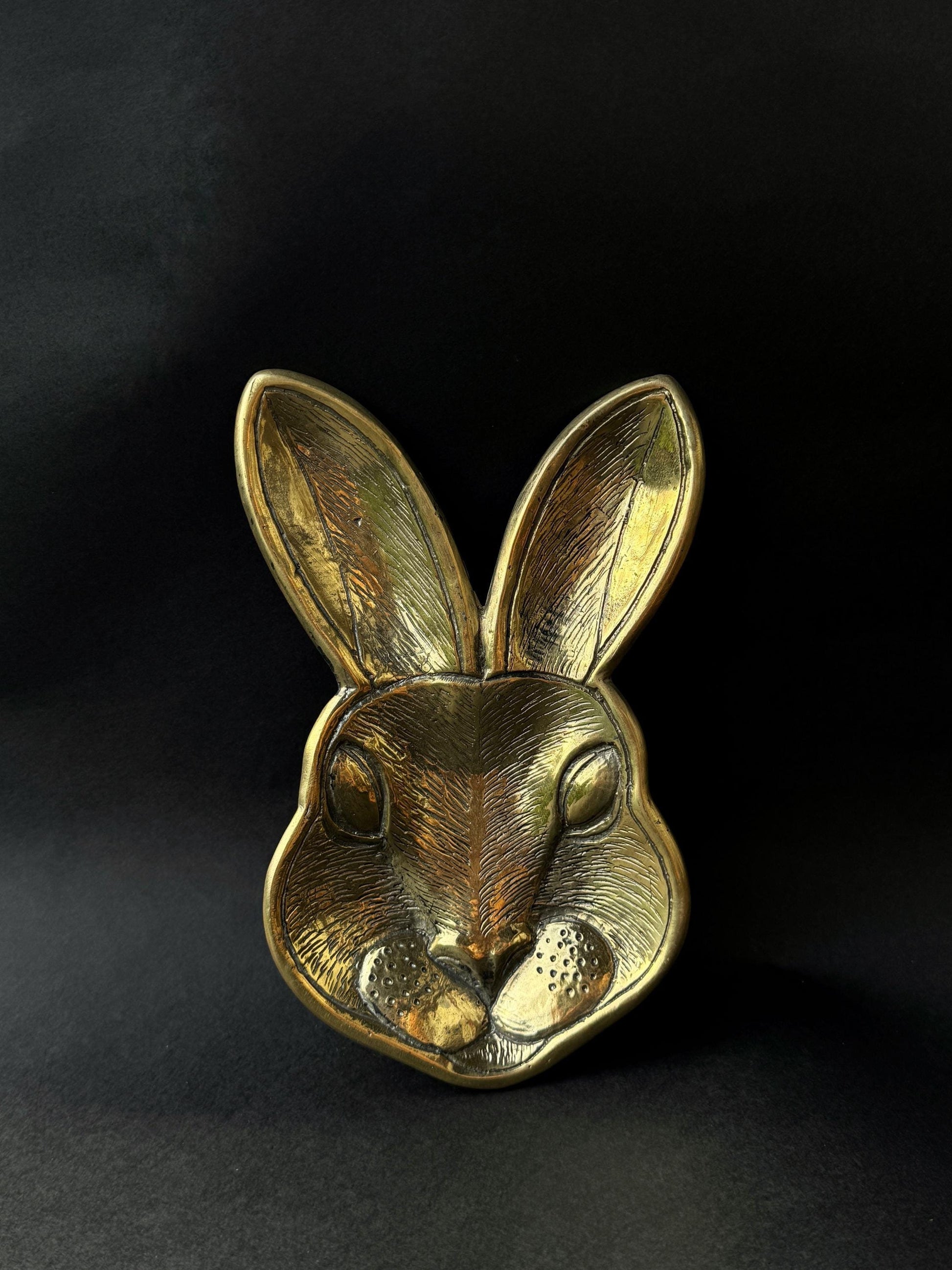 Brass Rabbit Stand for Accessories