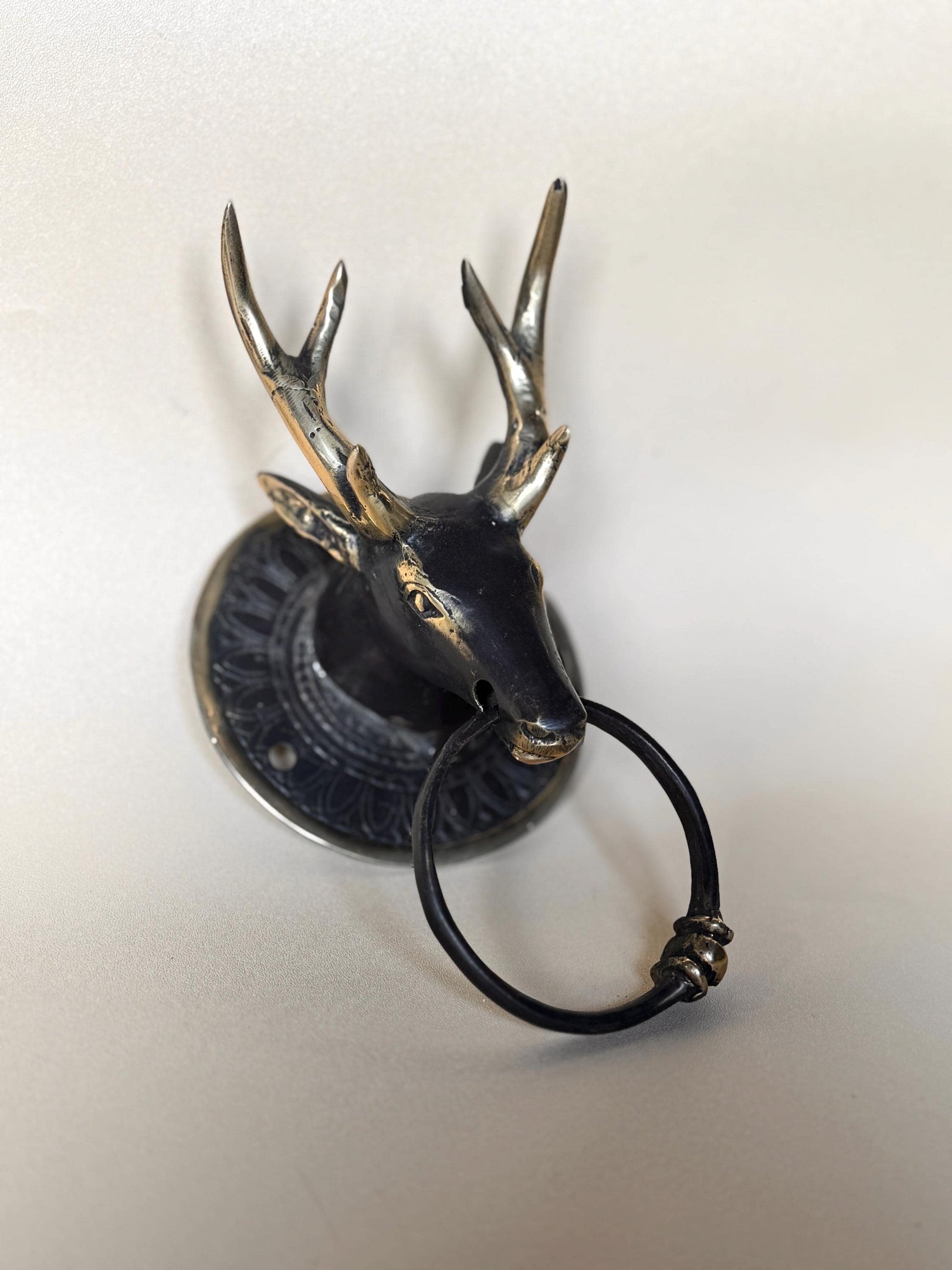 Brass Deer Door Knocker