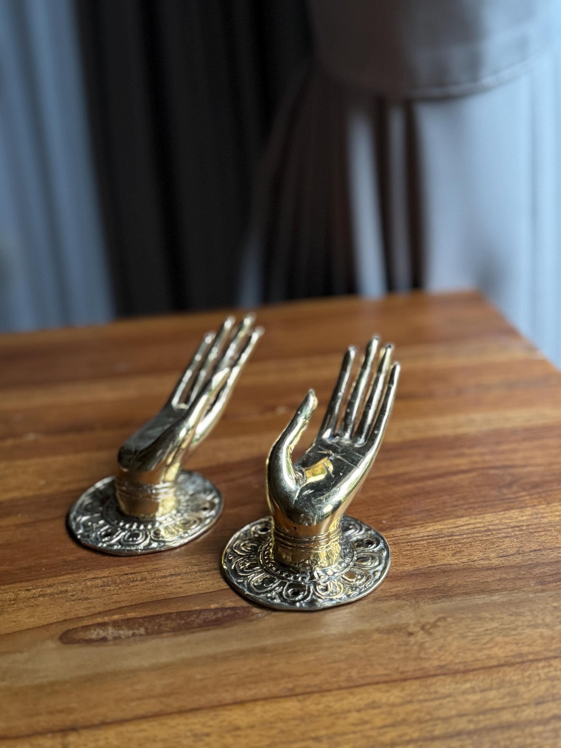 Brass Mudra Hand