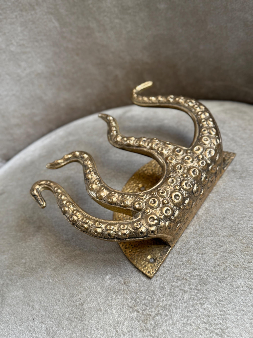Whimsical Octopus Tentacle Door Handle