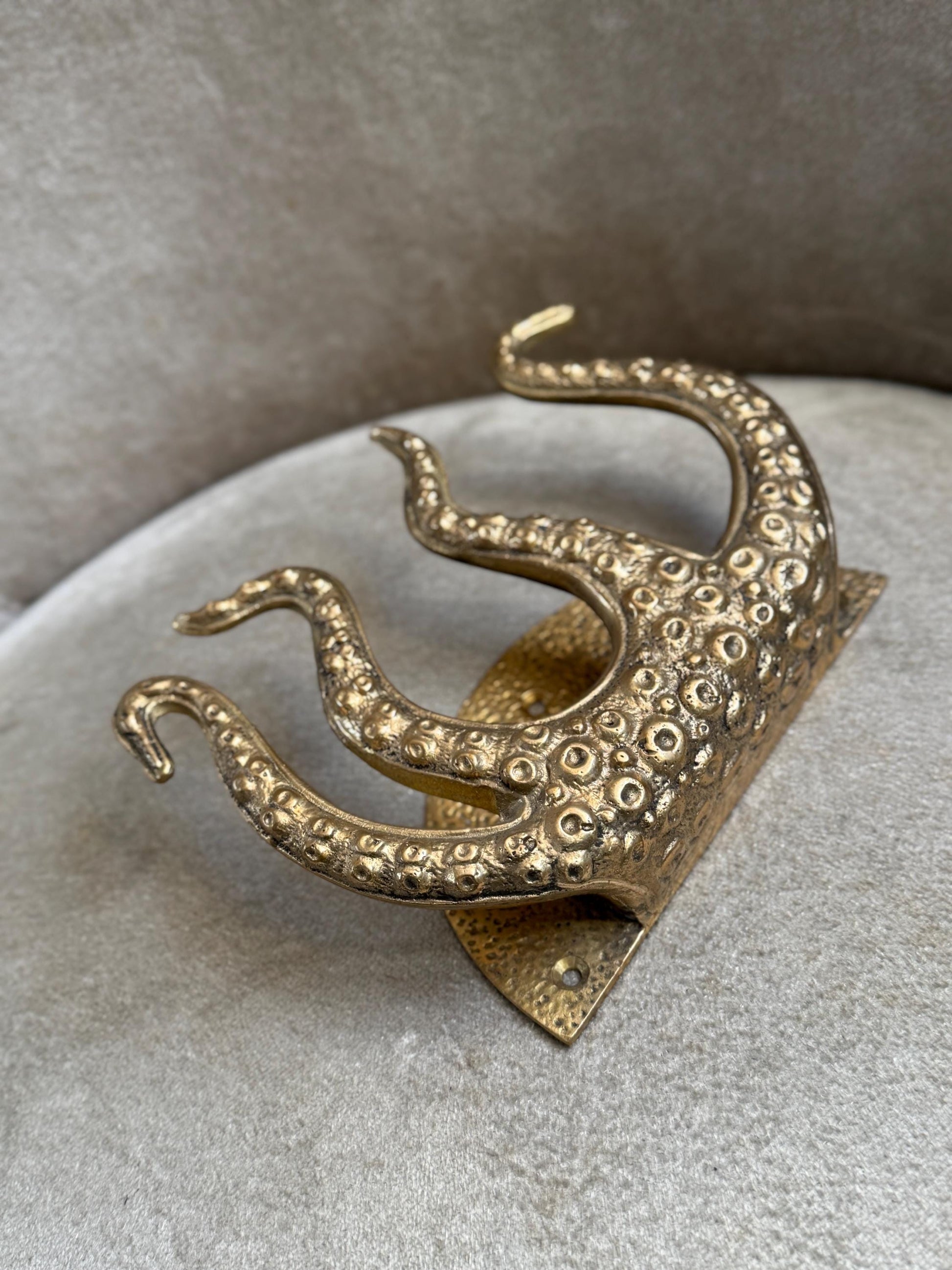Whimsical Octopus Tentacle Door Handle
