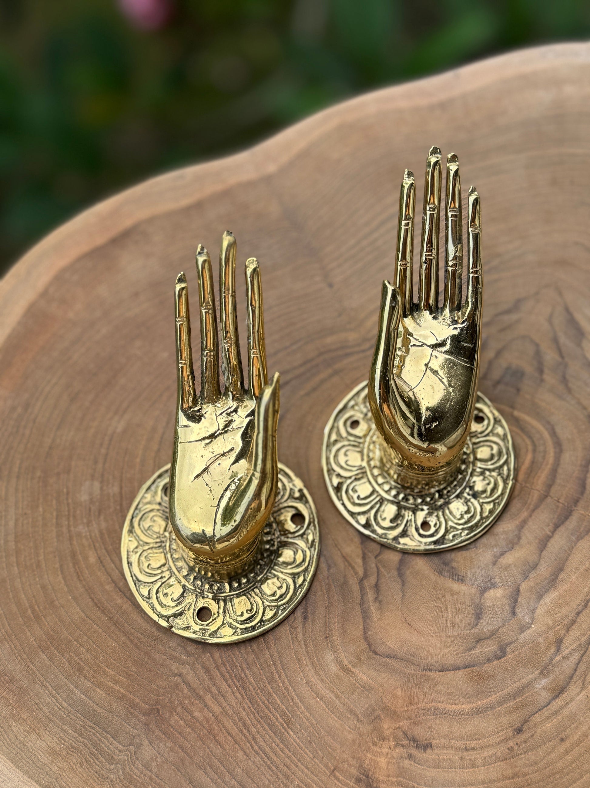 Brass Mudra Hand