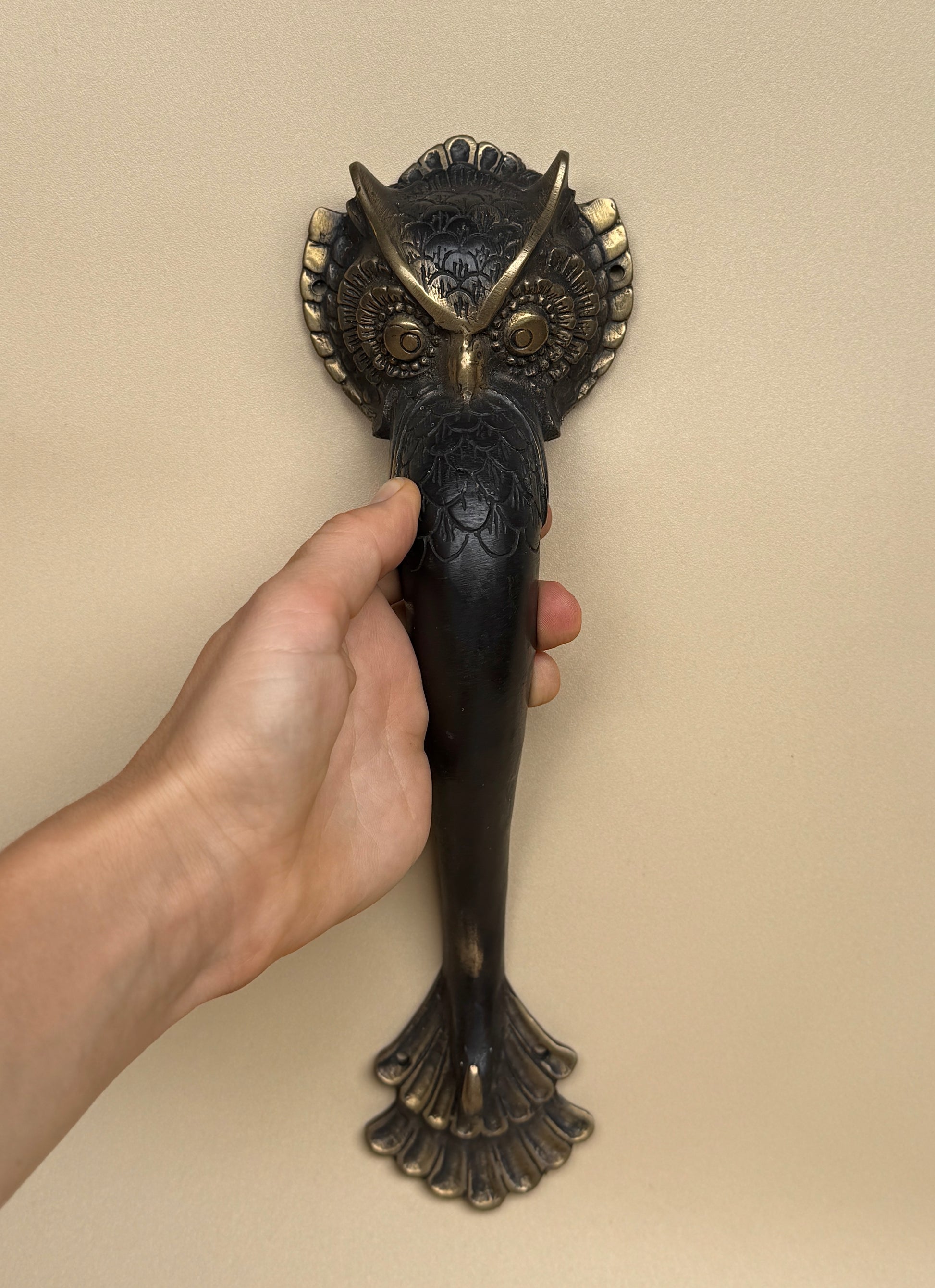 Owl Door Handle