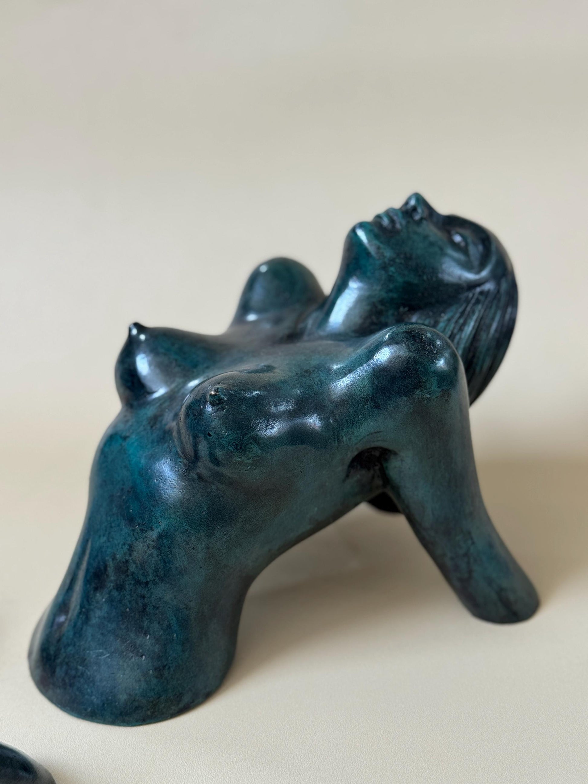 Bronze Female Torso Sculpture