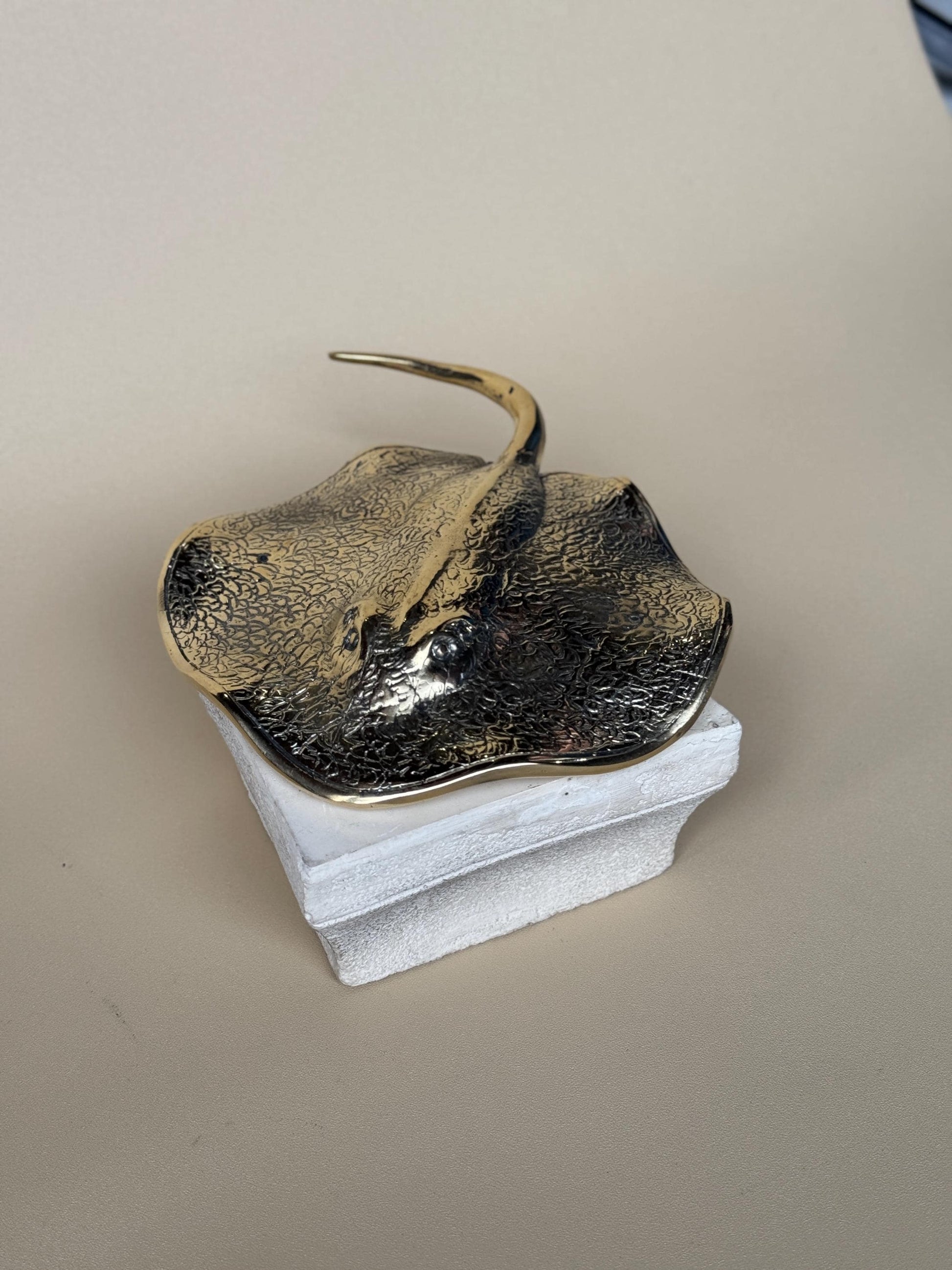 Brass Stingray Wall Hook
