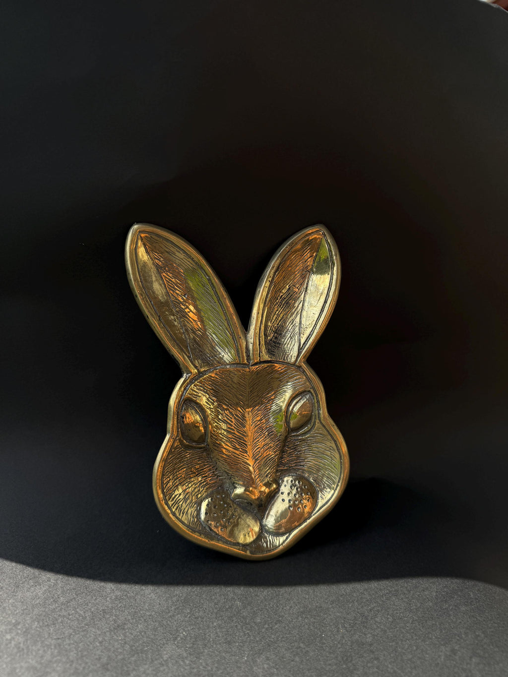 Brass Rabbit Stand for Accessories