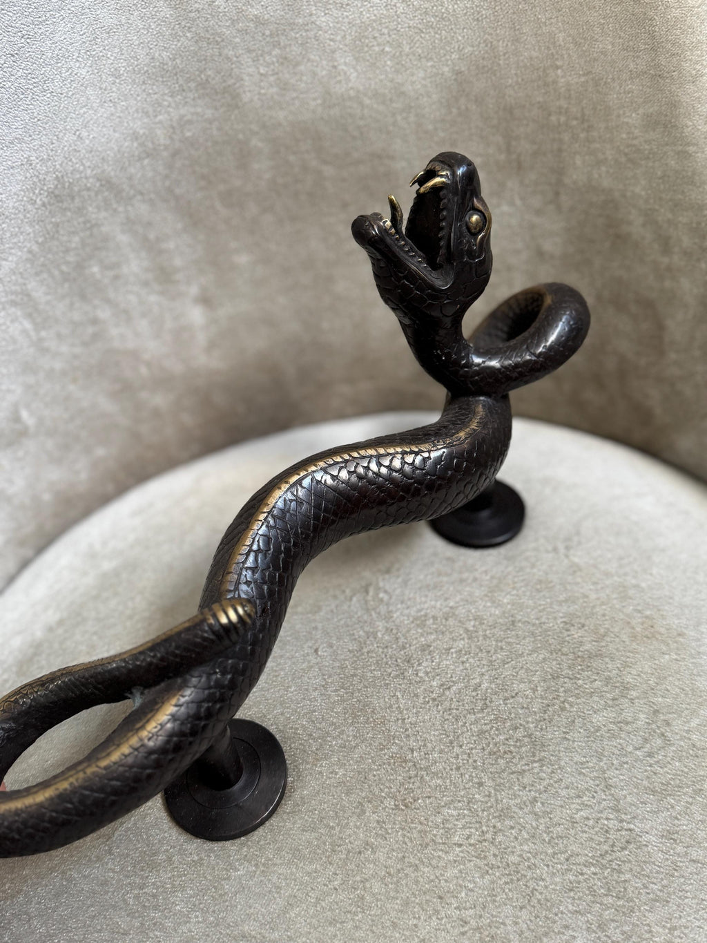 Whimsical Snake Door Handle