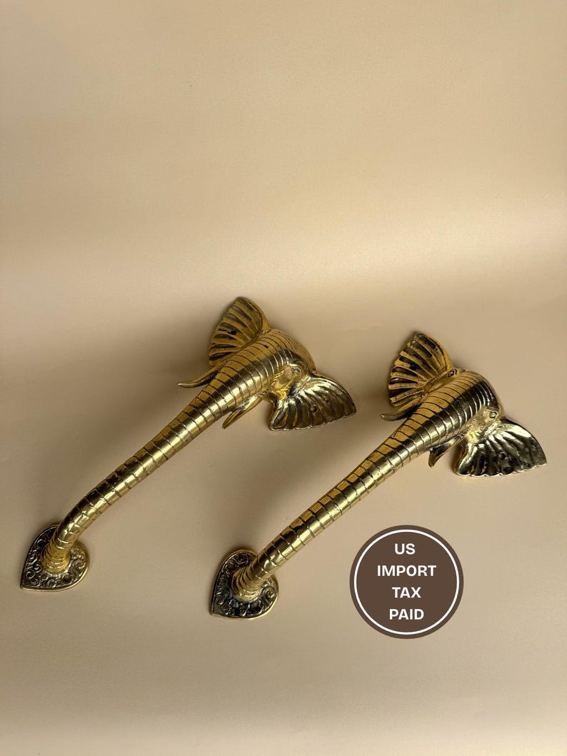 Elephant Trunk Door Handles