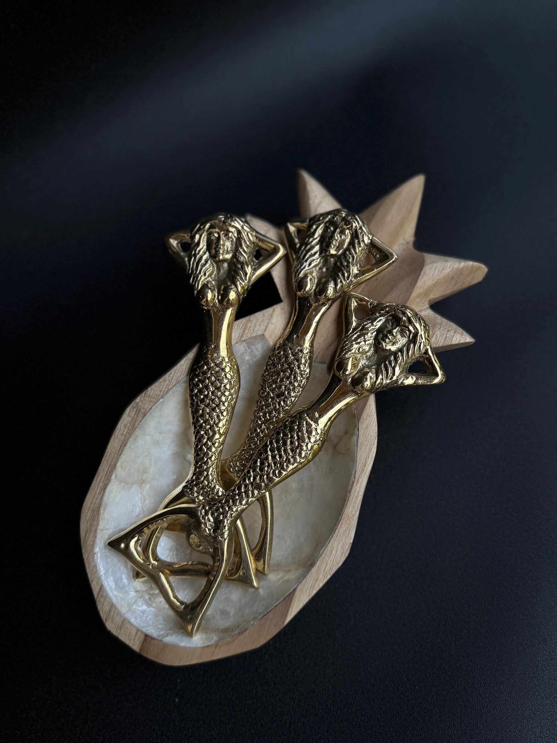 Brass Mermaid Bottle Opener