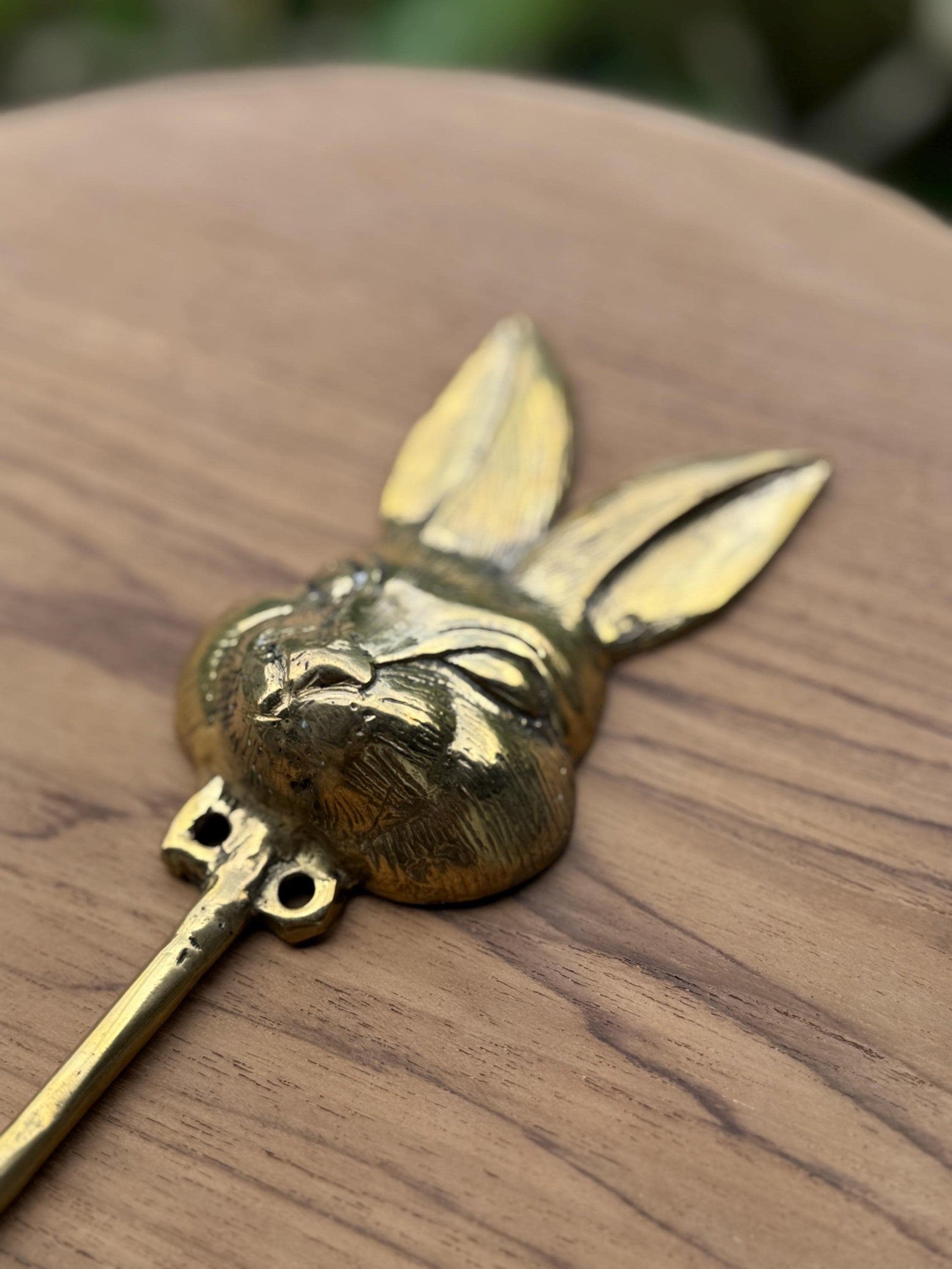 Brass Bunny Wall Hook