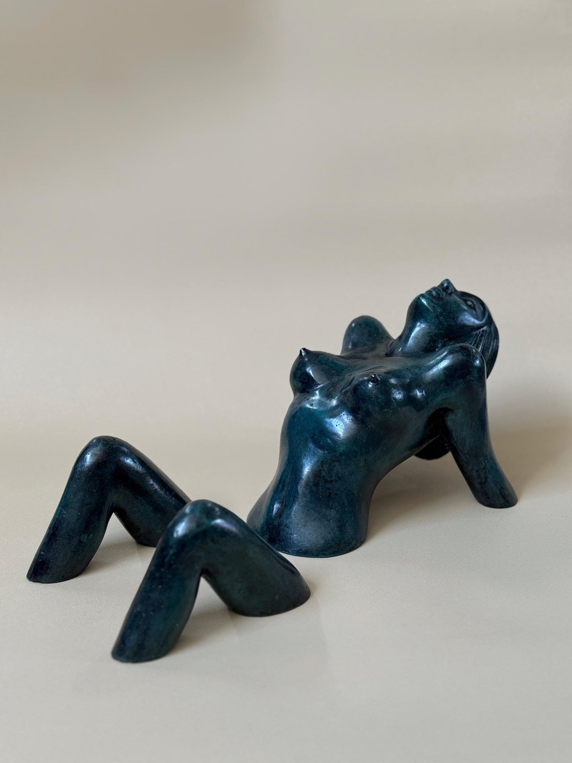 Bronze Female Torso Sculpture