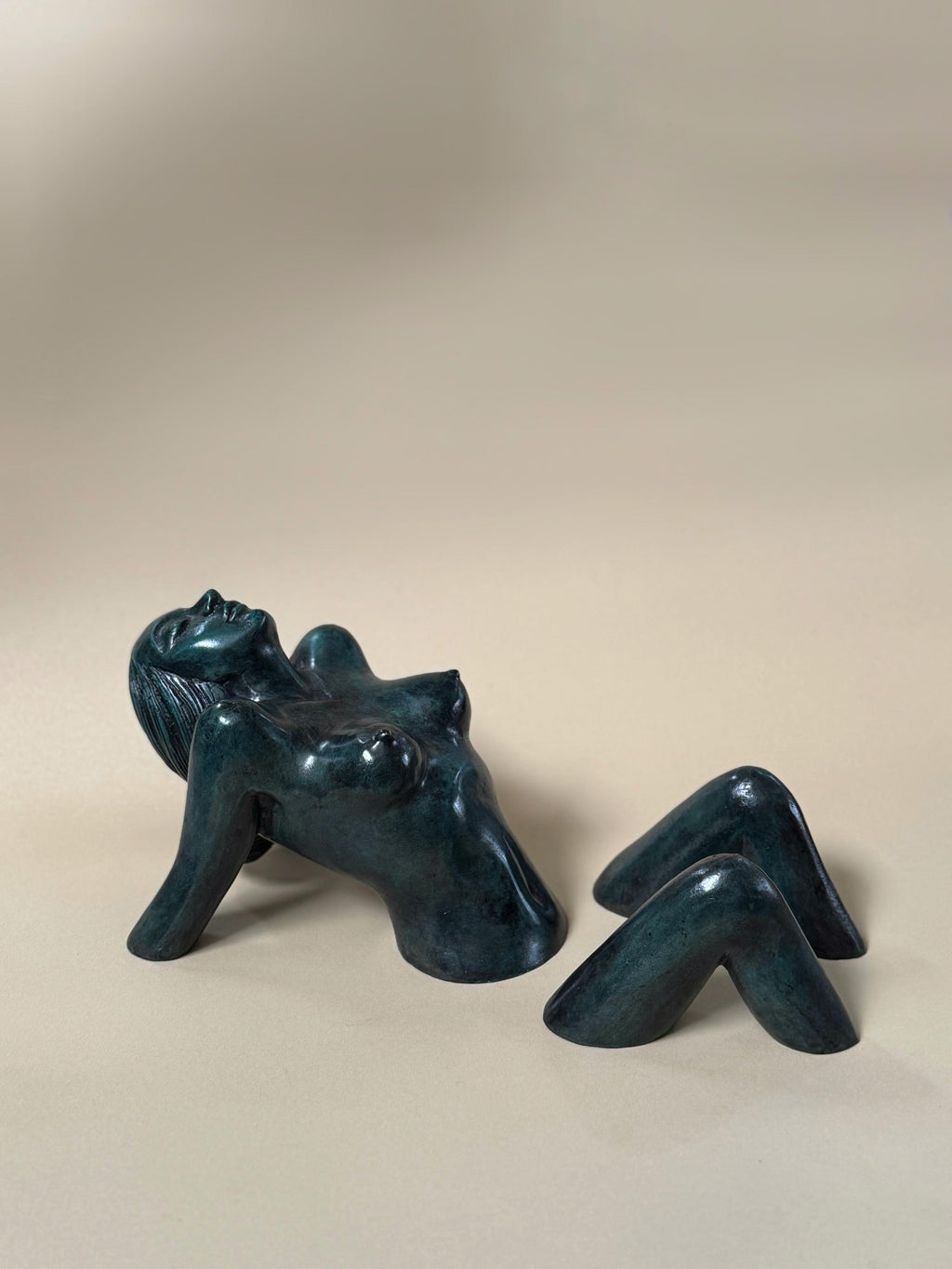Bronze Female Torso Sculpture