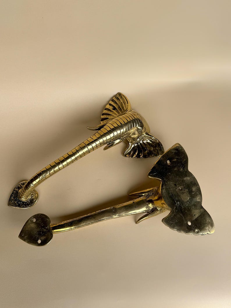 Elephant Trunk Door Handles