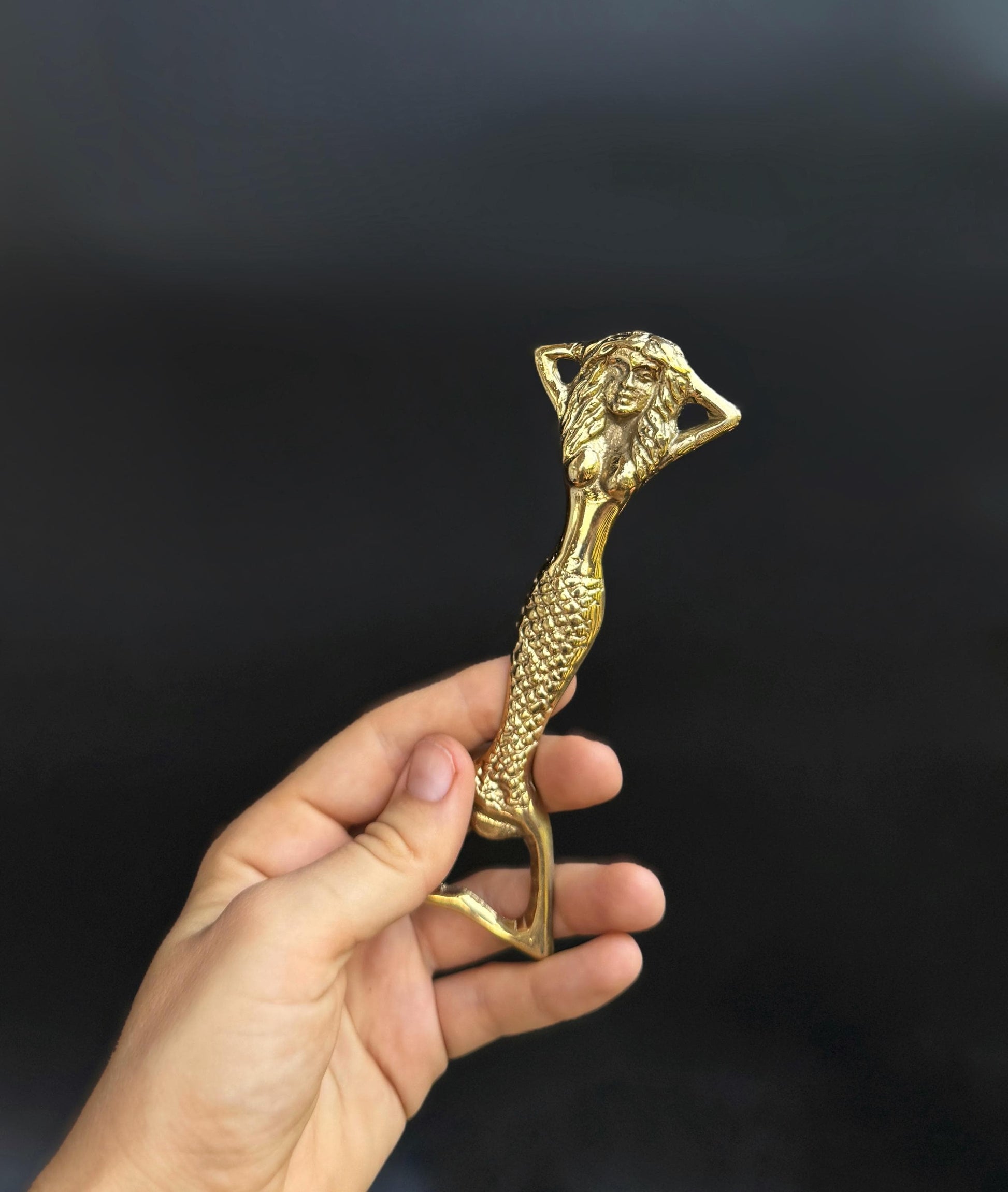 Brass Mermaid Bottle Opener