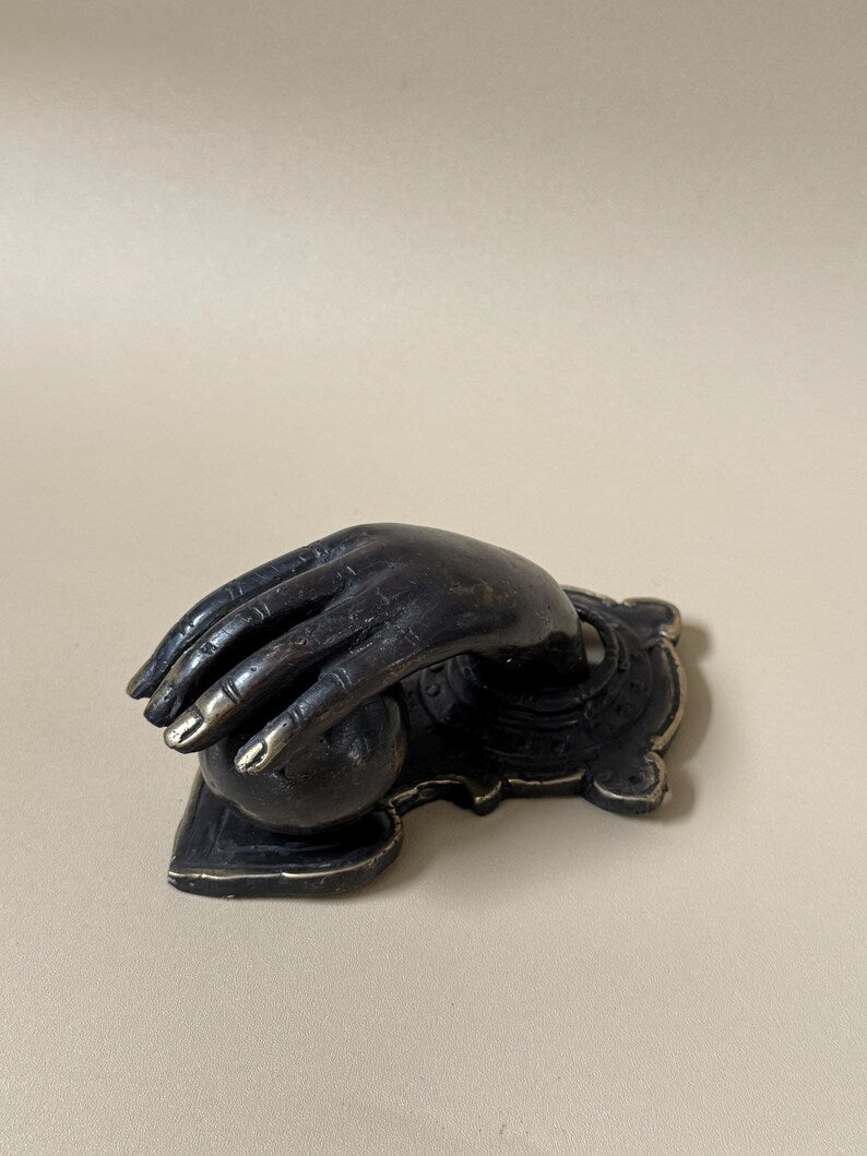 Hand Brass Door Knocker