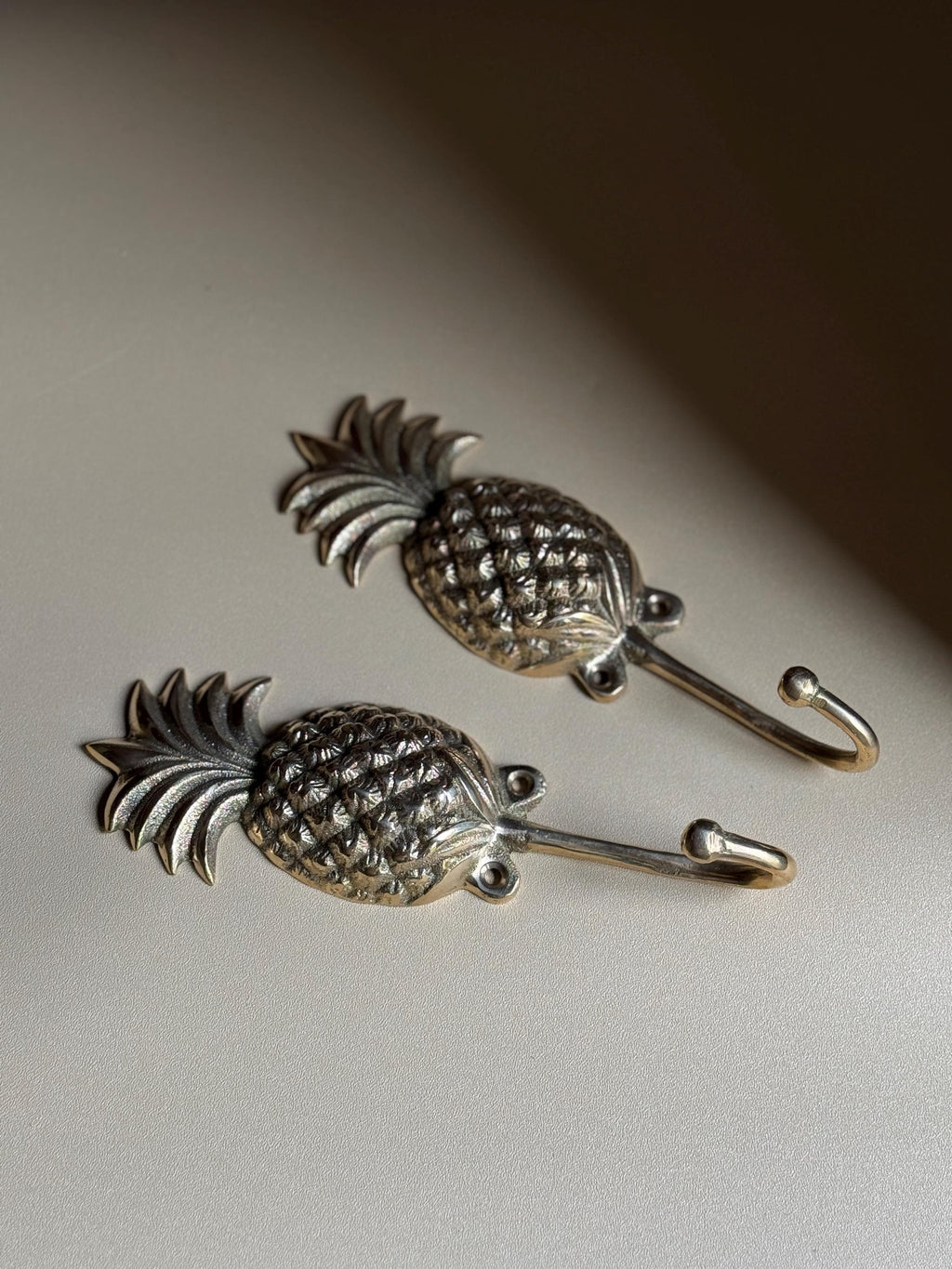 Brass Pineapple Wall Hook