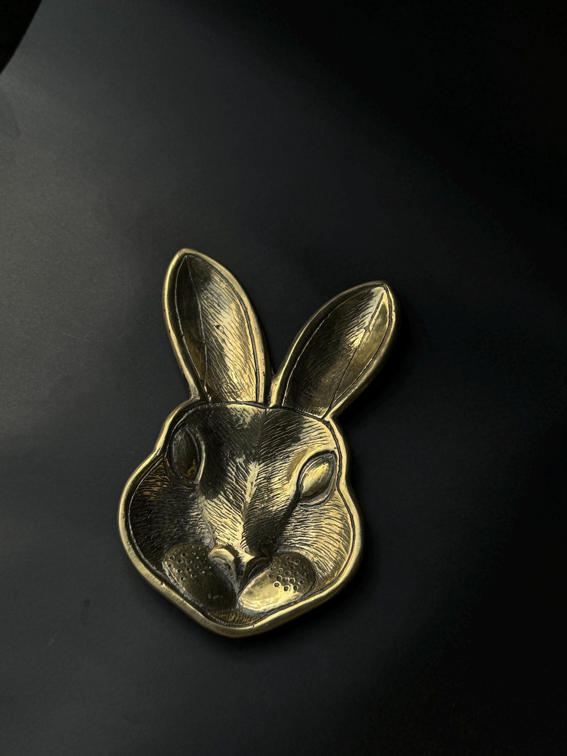Brass Rabbit Stand for Accessories