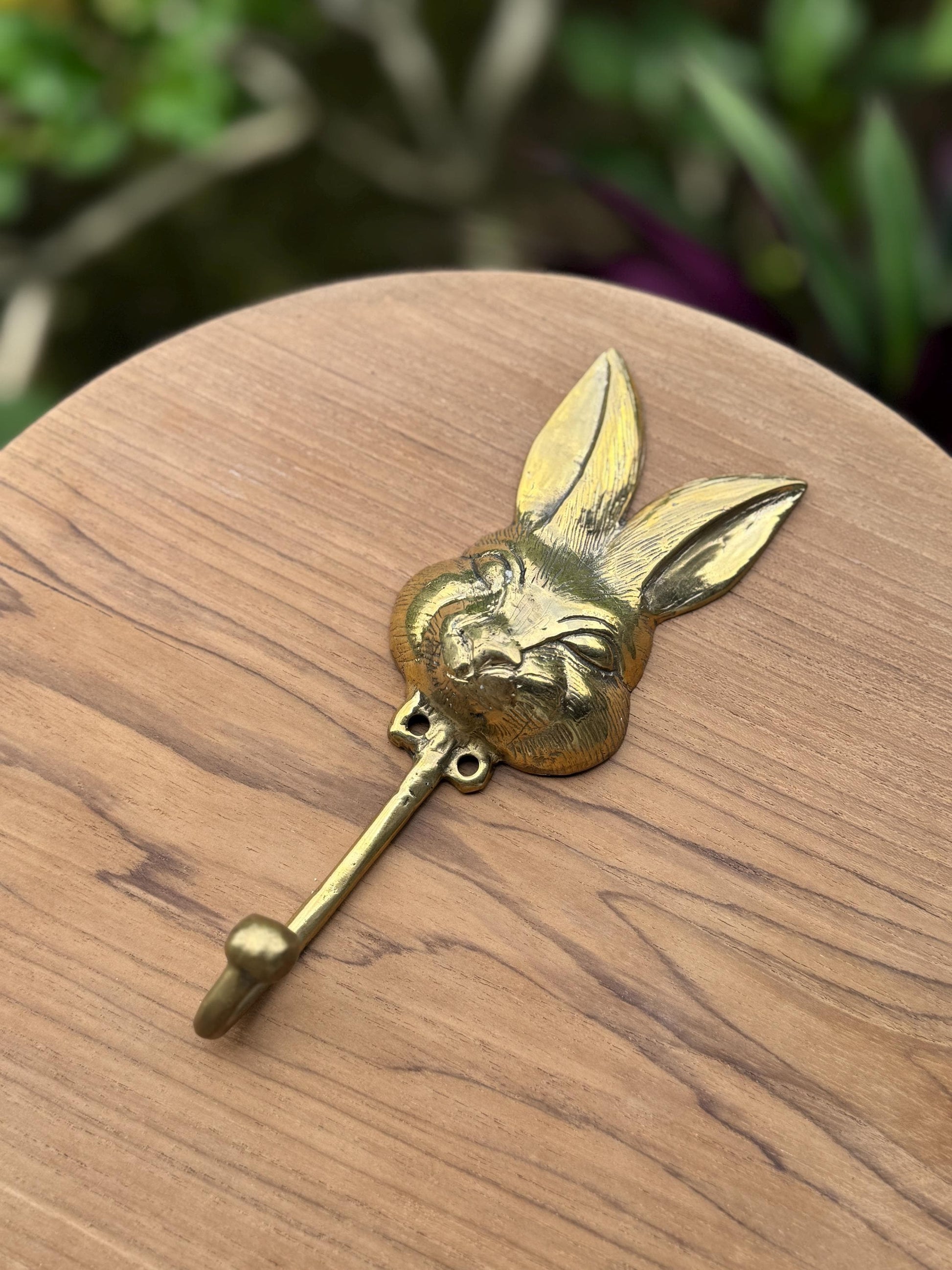 Brass Bunny Wall Hook