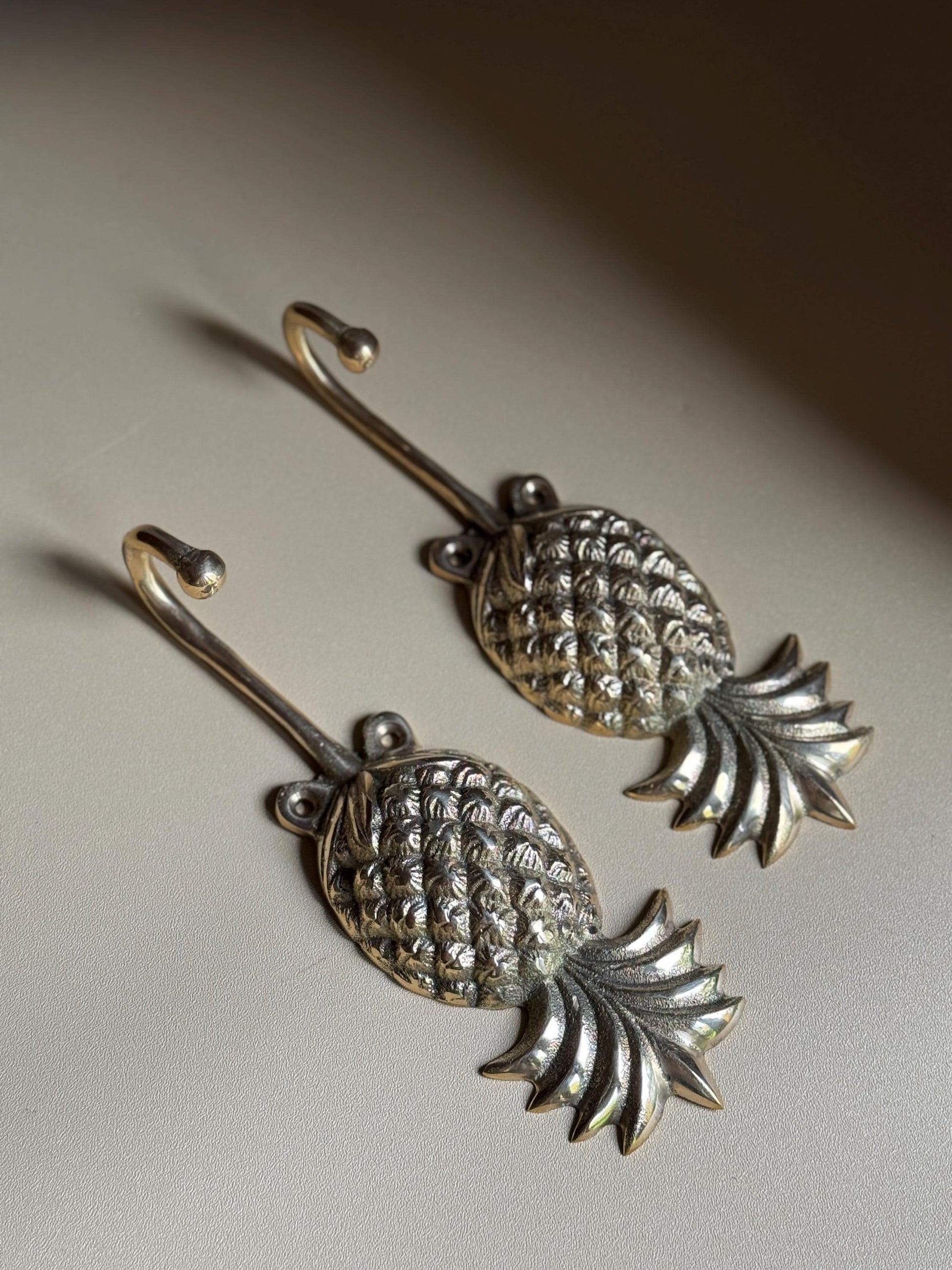 Brass Pineapple Wall Hook