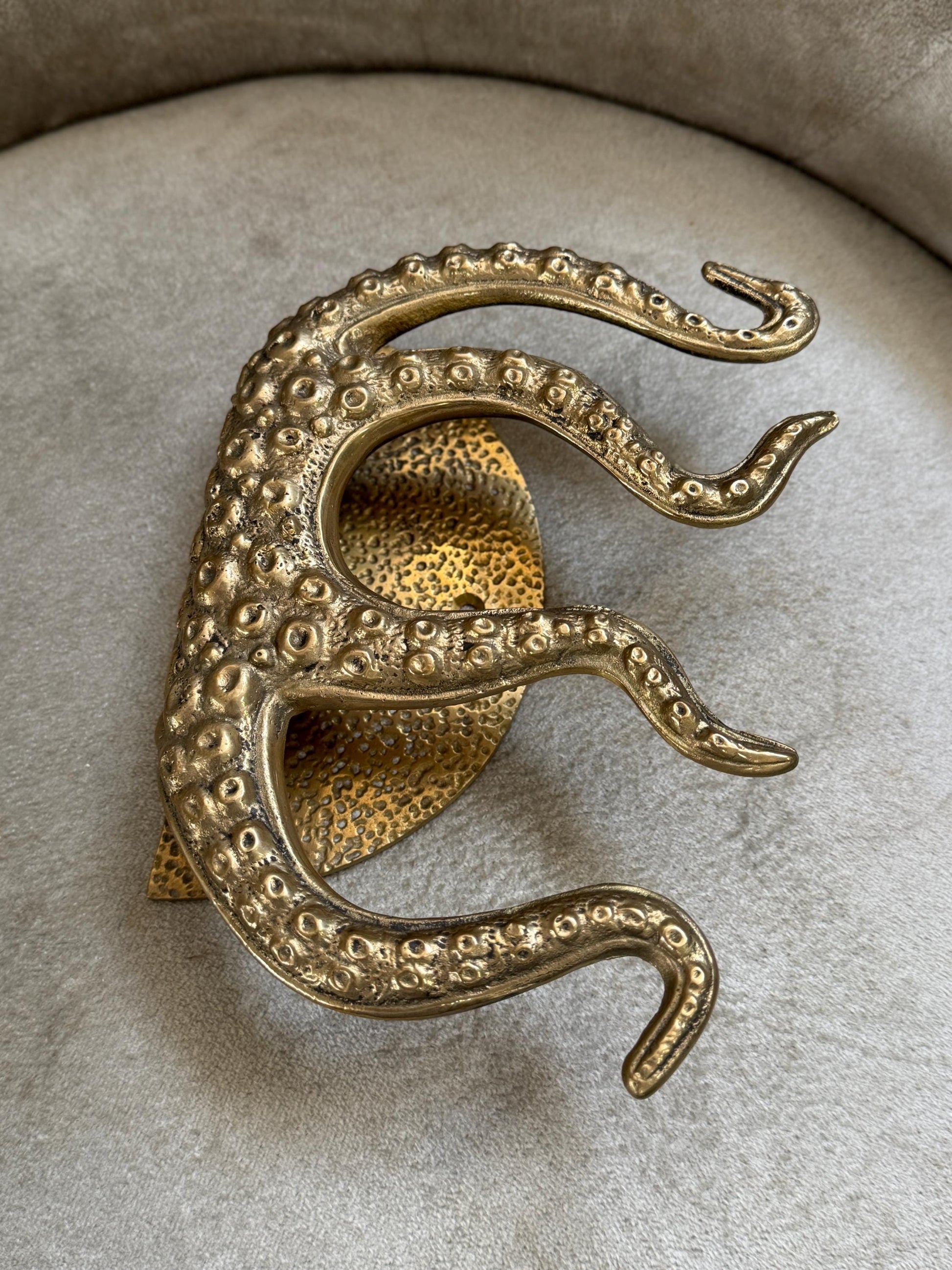 Whimsical Octopus Tentacle Door Handle
