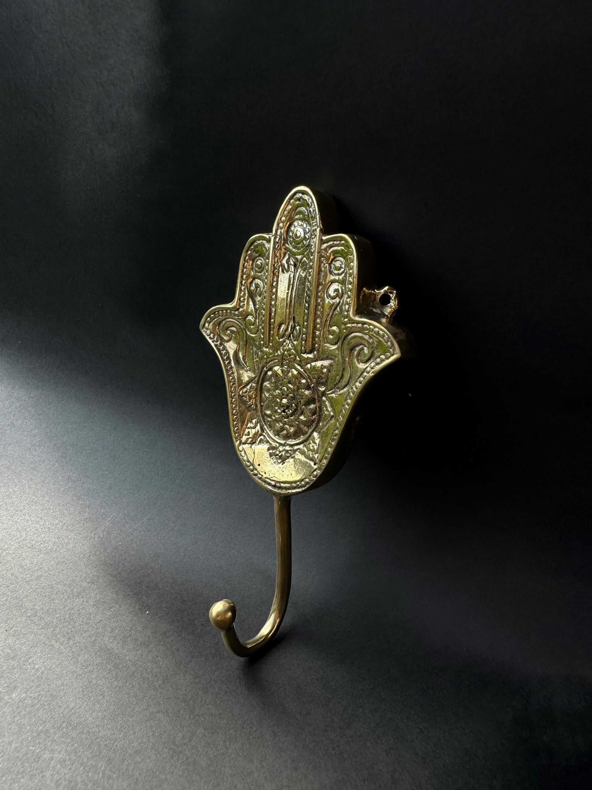 Brass Hamsa Wall Hook