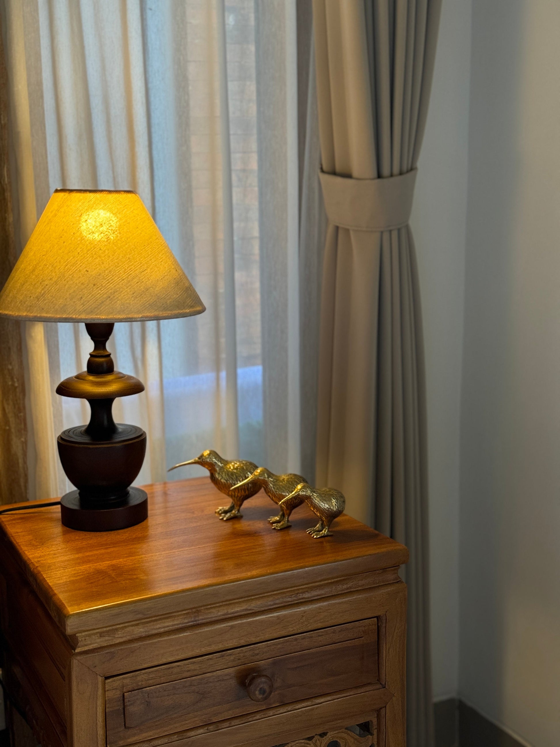 Bali Small brass kiwi bird statue – Vintage Decor