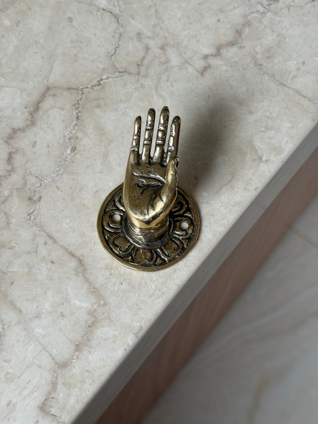 Brass Hand Mudra Hooks