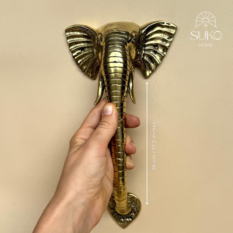 Elephant Trunk Door Handles