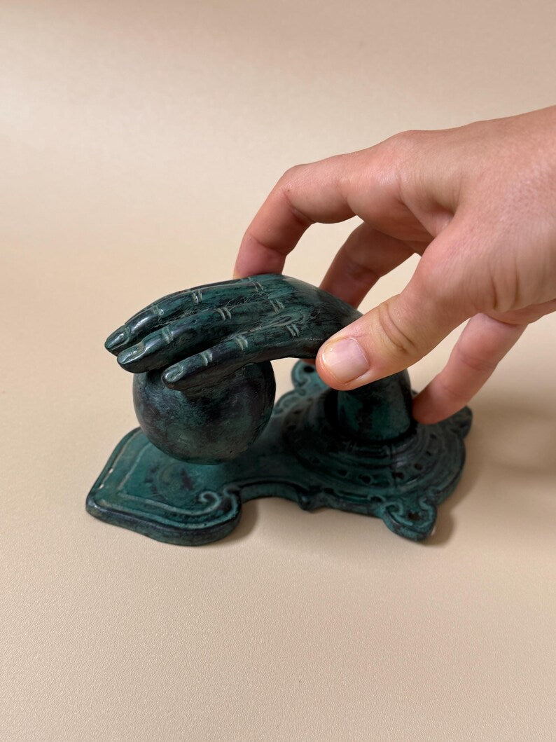 Hand Brass Door Knocker