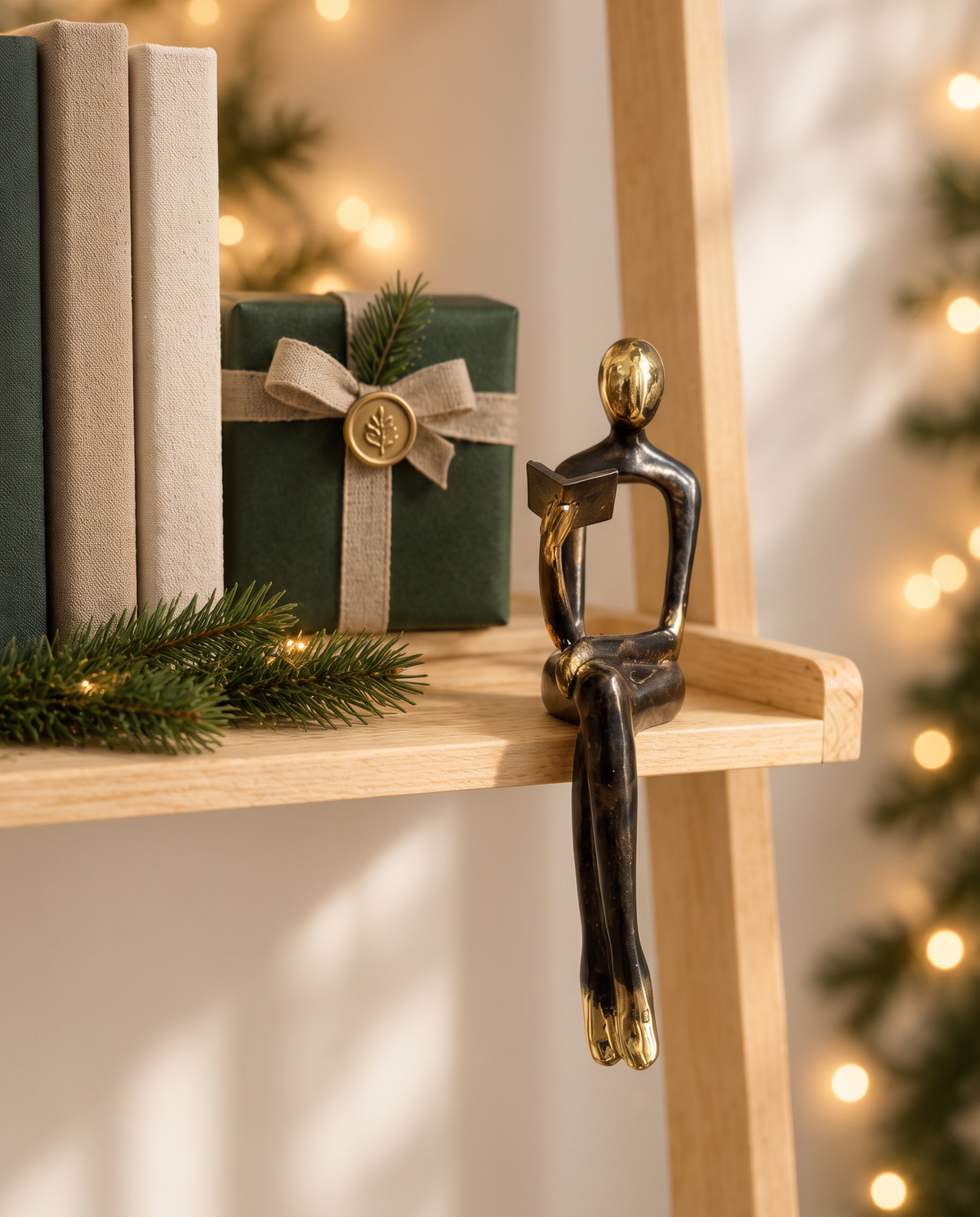 Bookshelf Decor Shelf Sitter