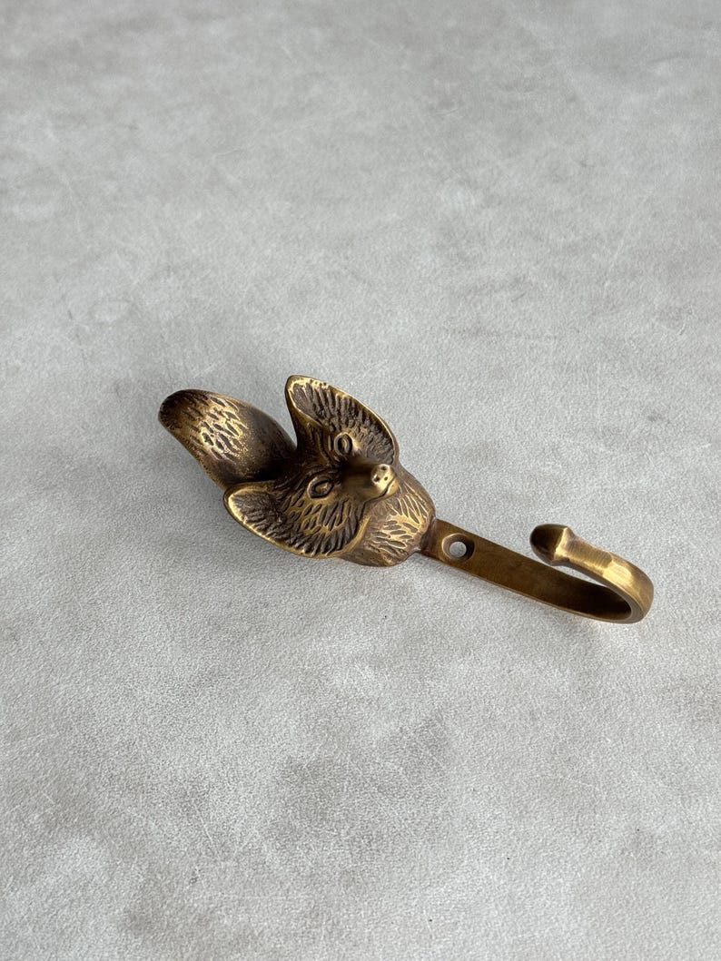 Antique Fox Wall Hook