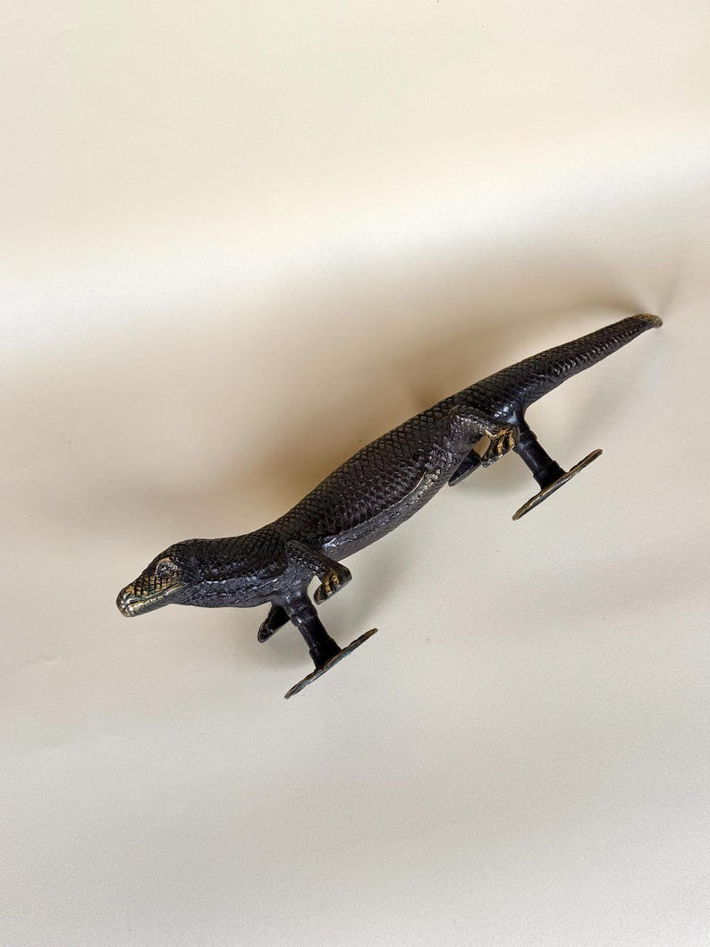 Vintage Gecko Door Handle