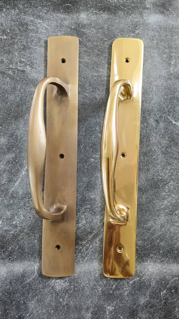 Vintage Brass Door Handle