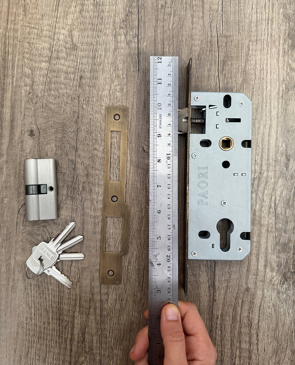 Solid Brass Euro Profile Cylinder Lock