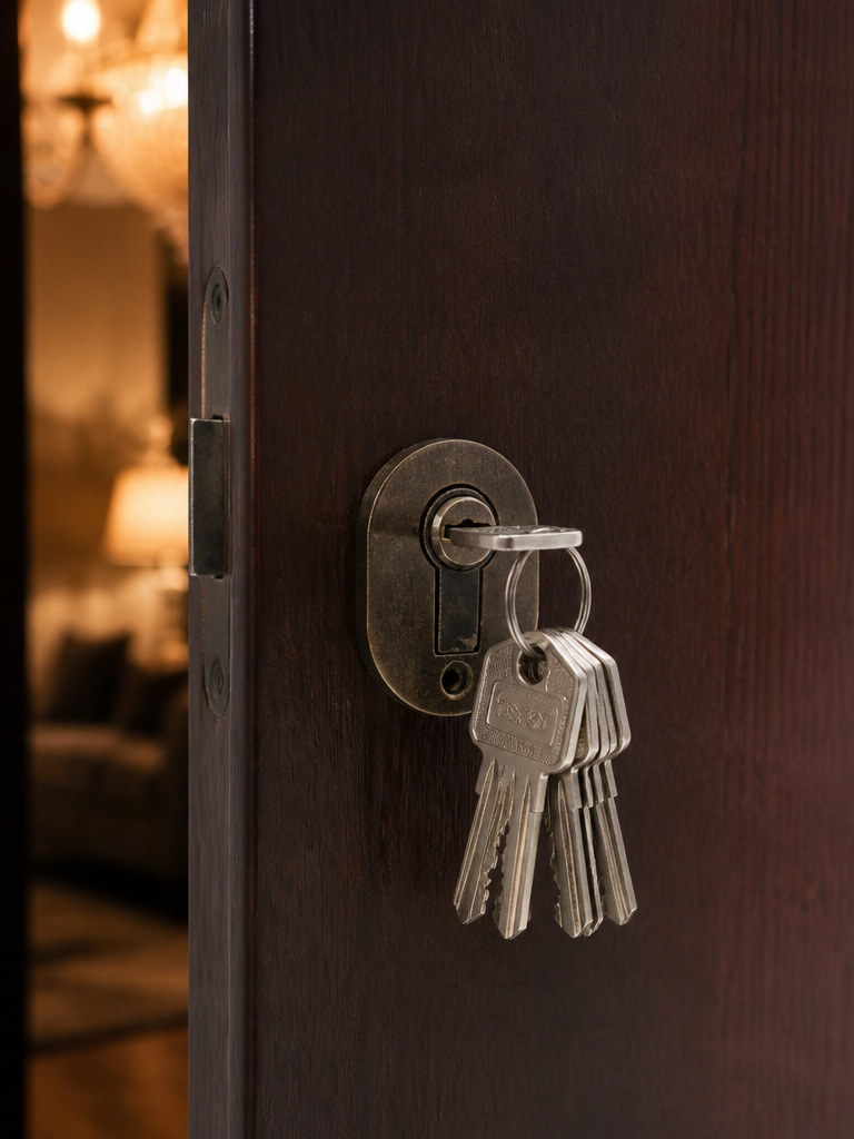 Solid Brass Euro Profile Cylinder Lock