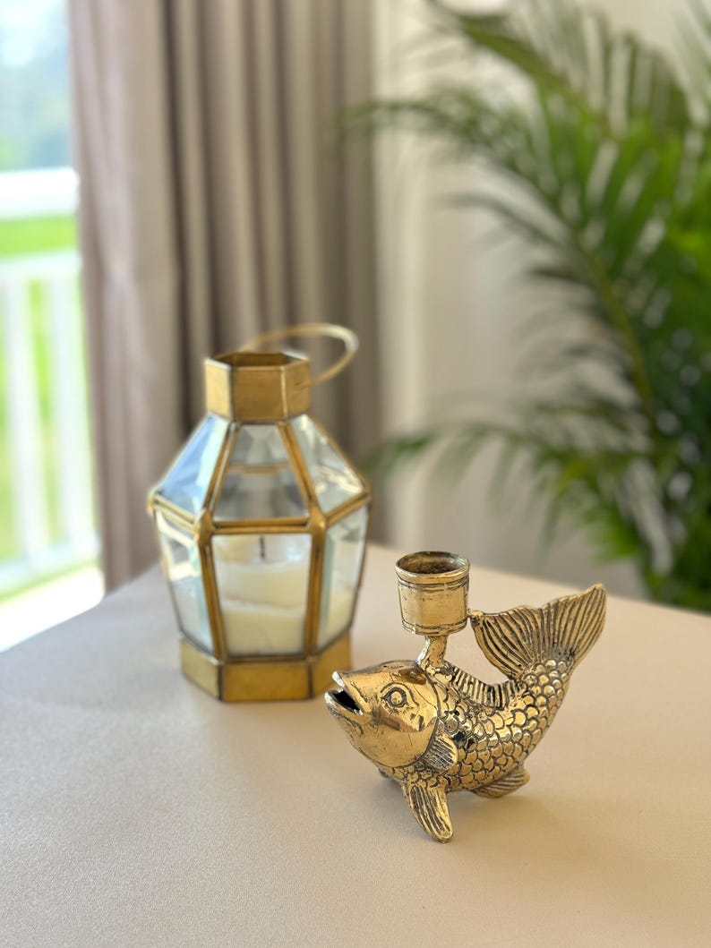 Koi Fish Candleholder