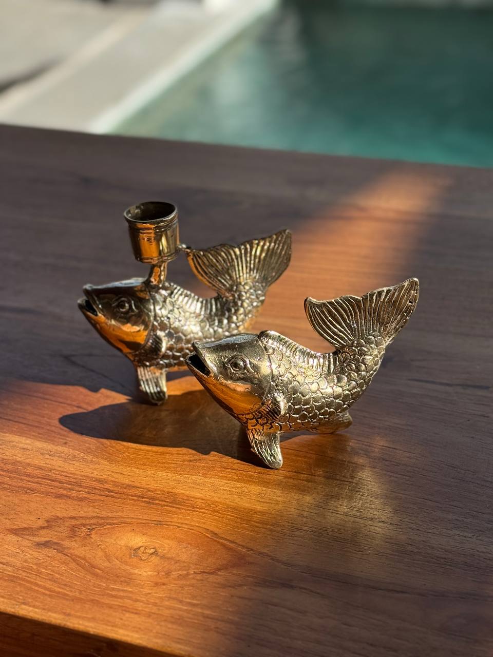 Koi Fish Candleholder